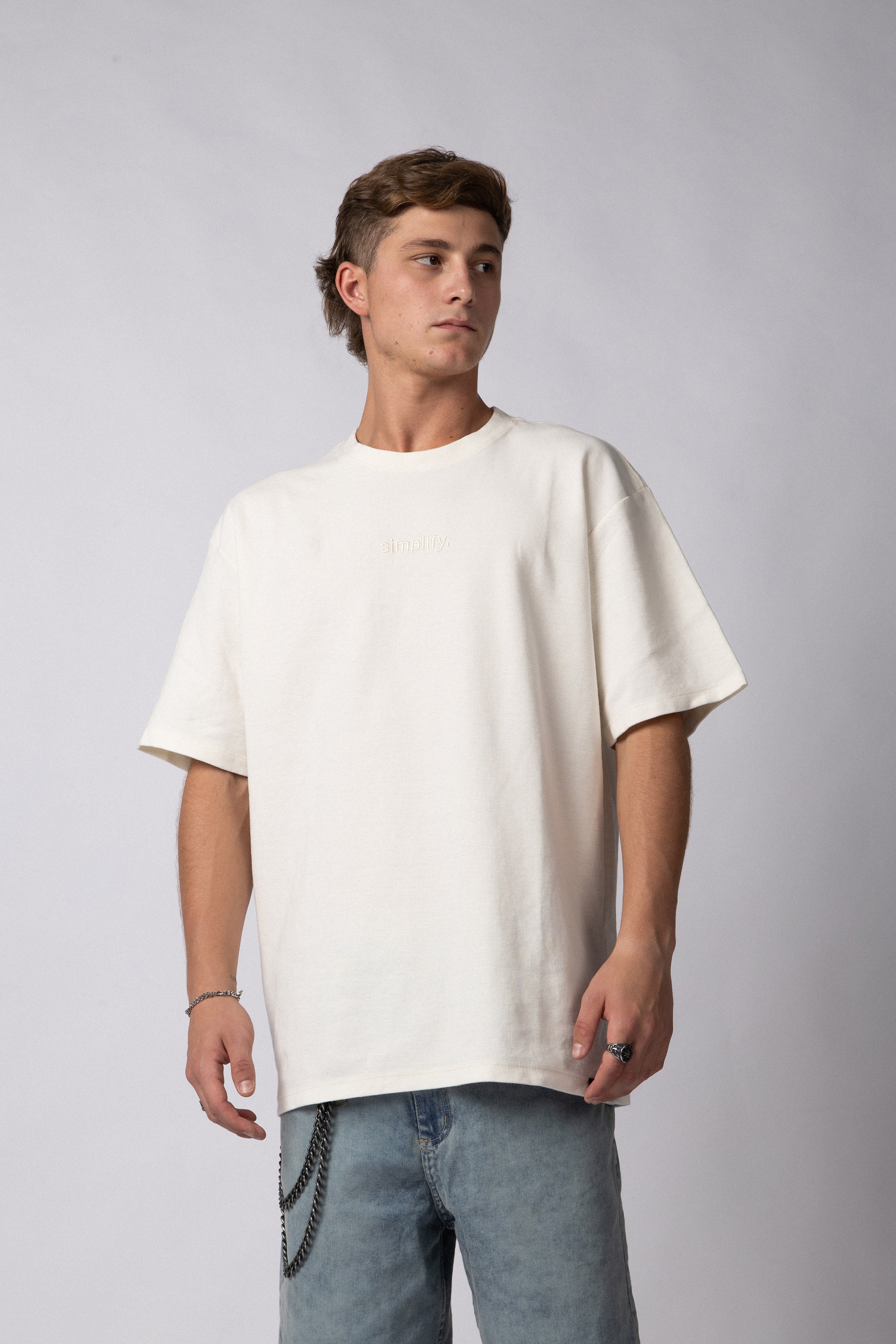 Remera Over Hana Simplify Crudo