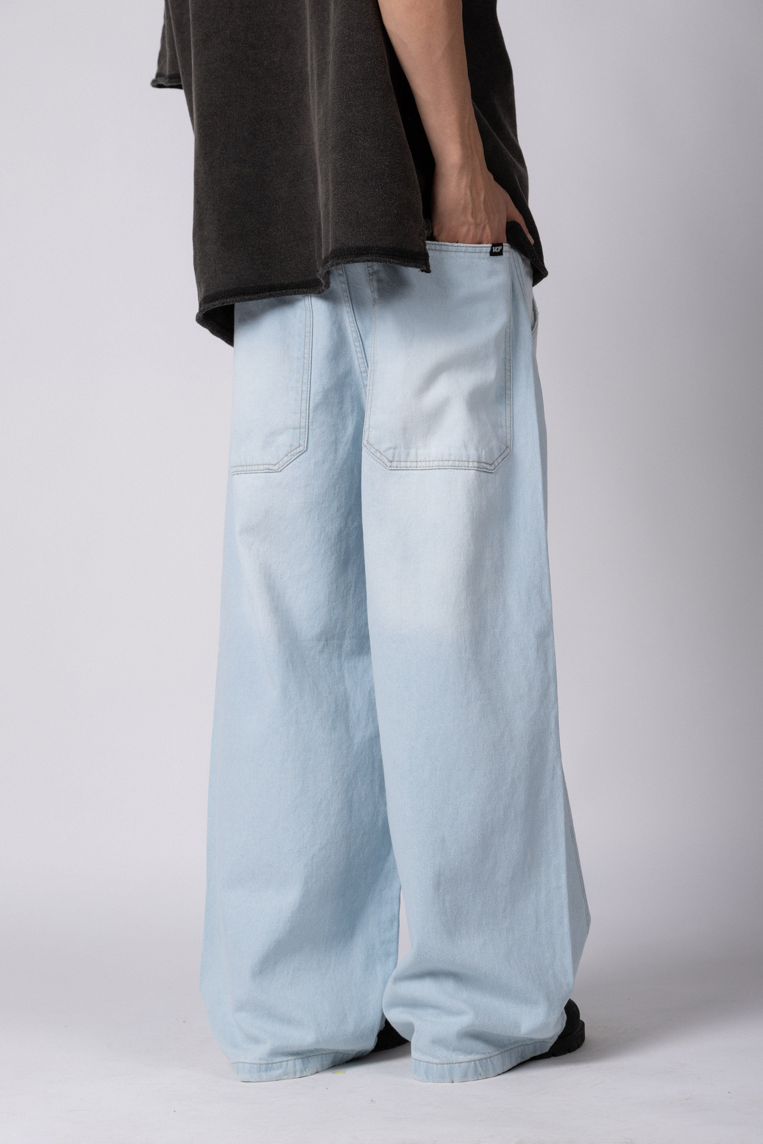 Jean Baggy Tronk Sky