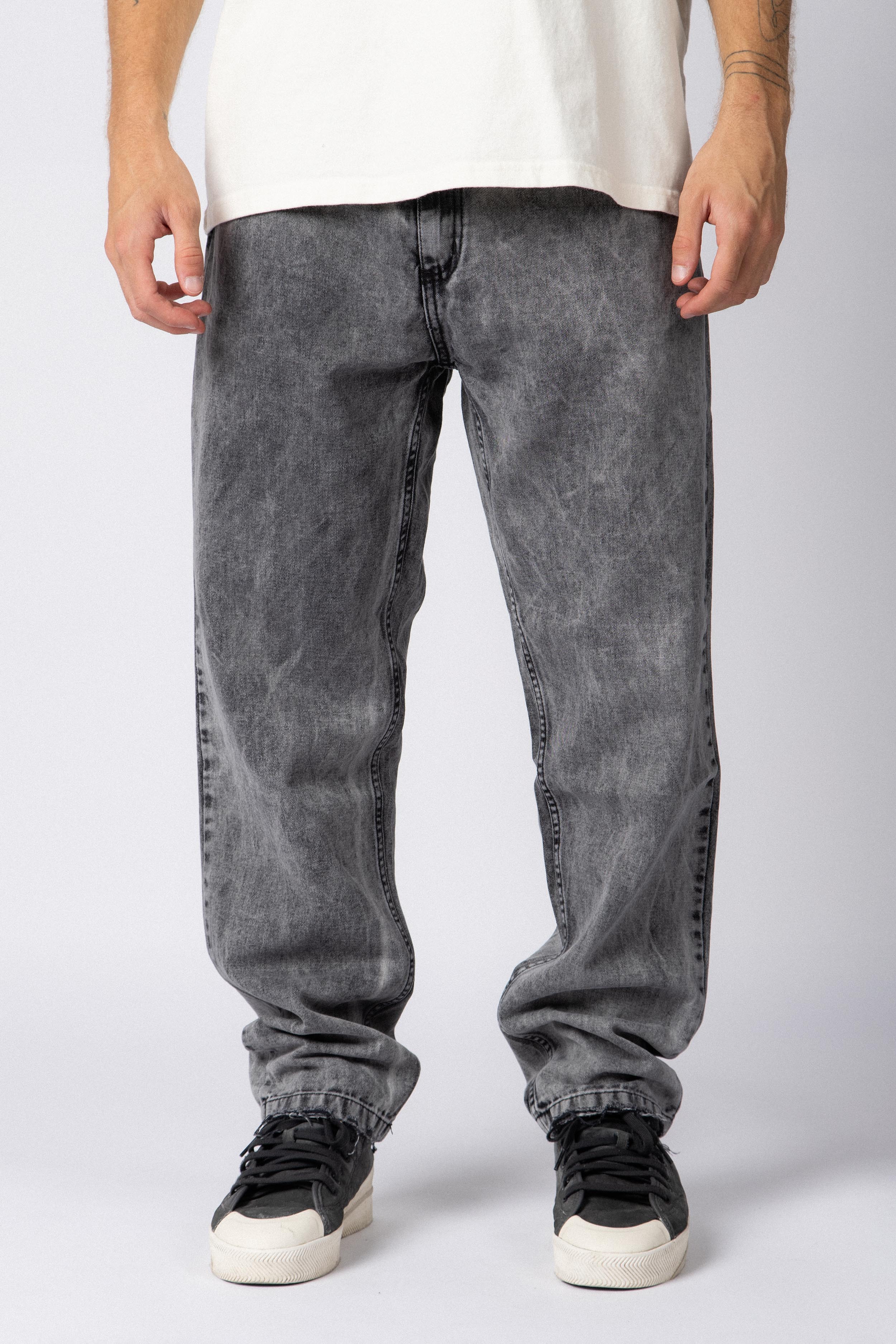 Jean Mom Beetle Smoked