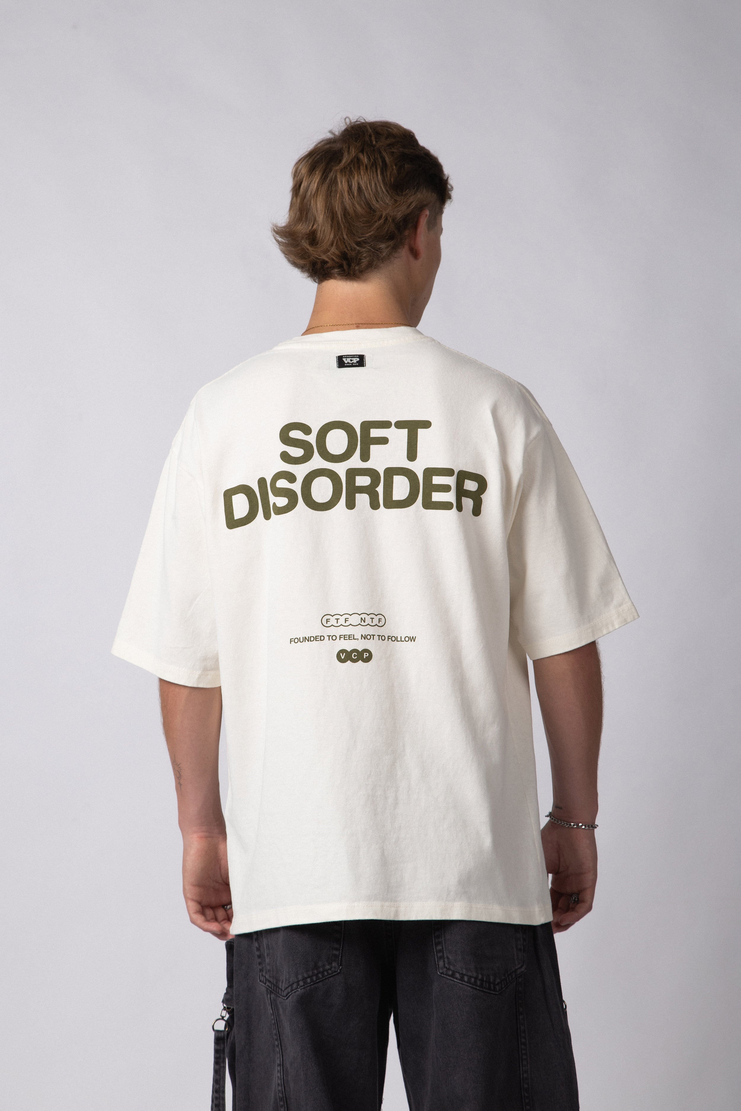 Remera Over Rhy Soft Crudo