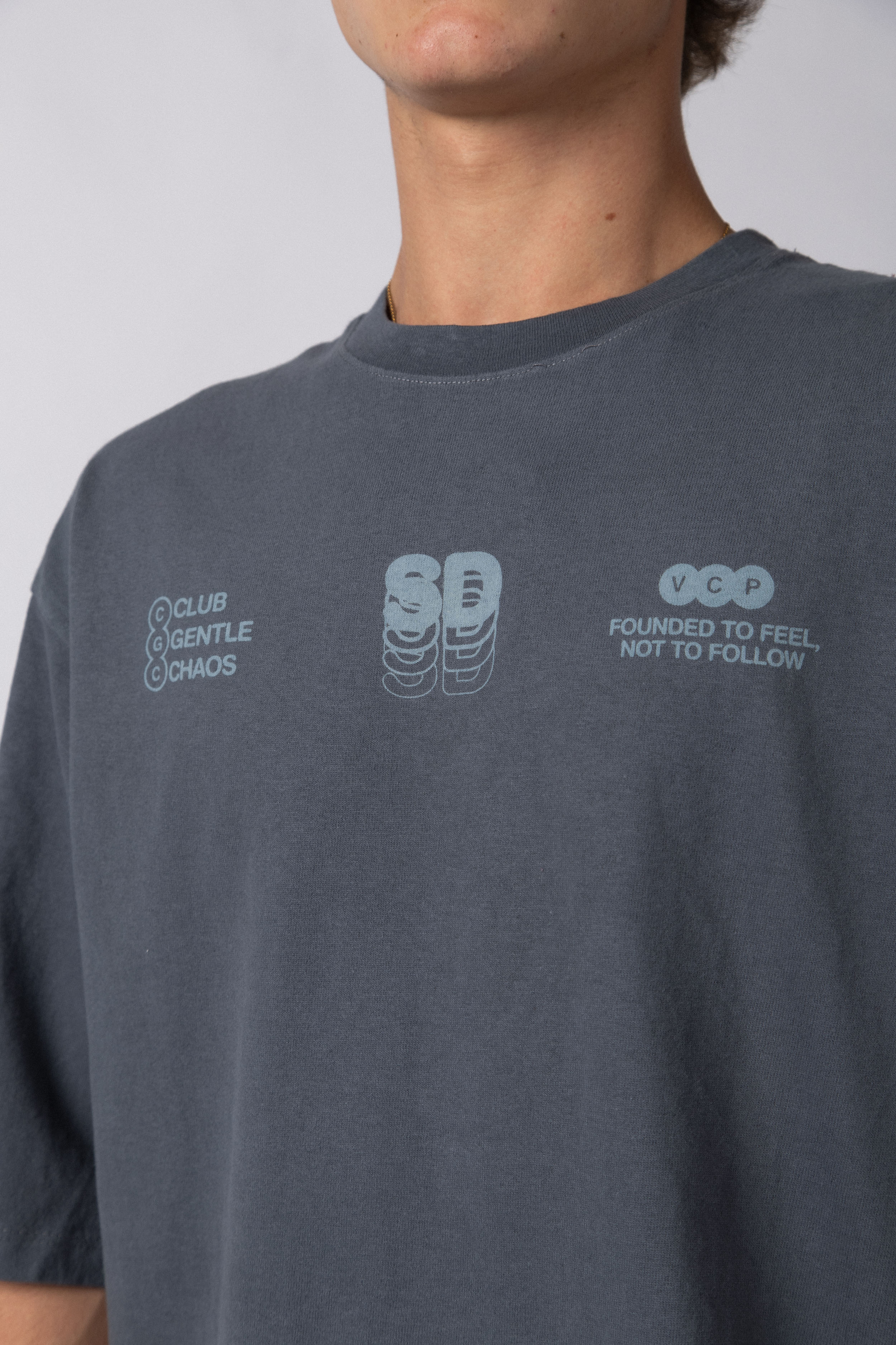 Remera Over Rhy Soft Navy