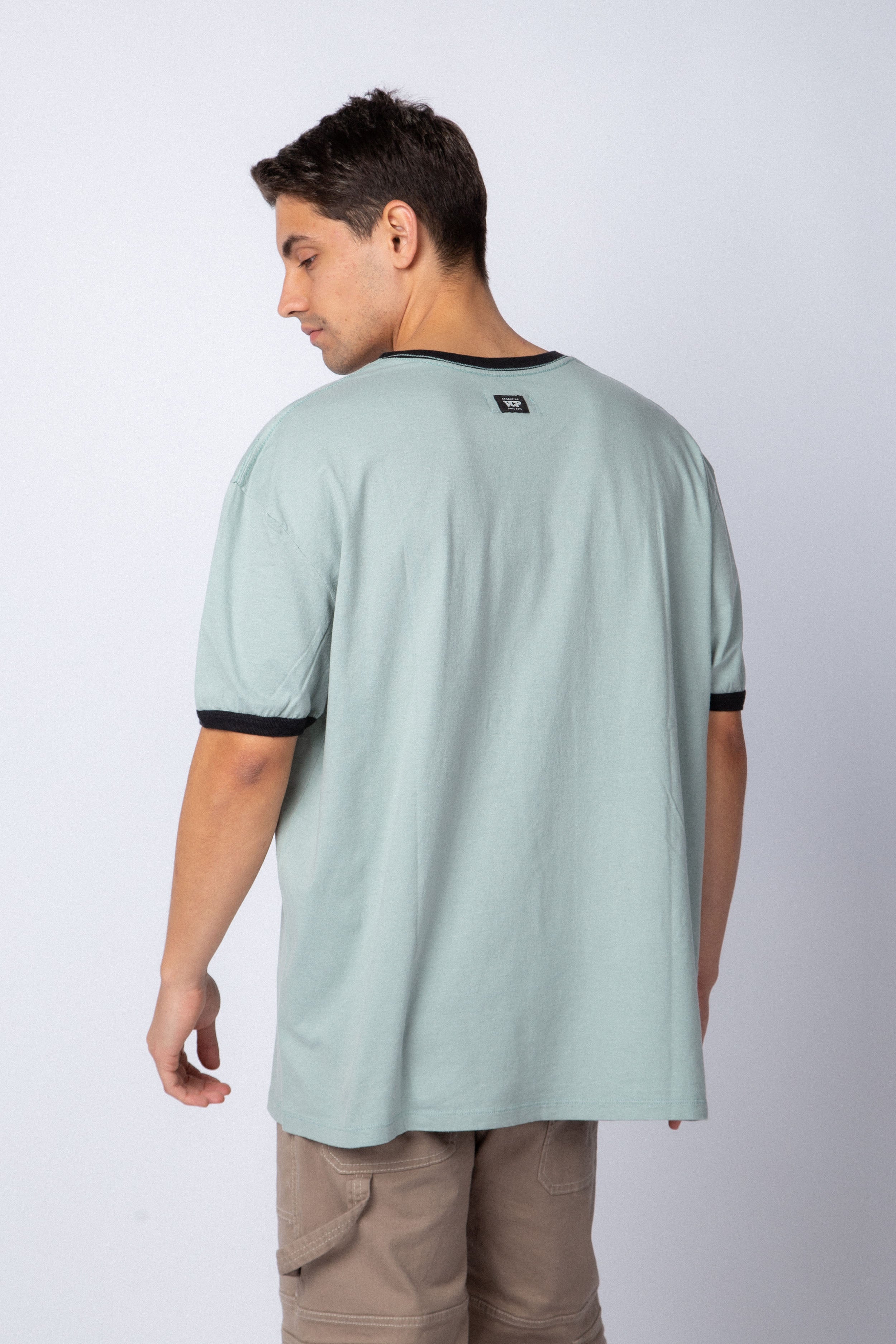 Remera DP Stamp Verde