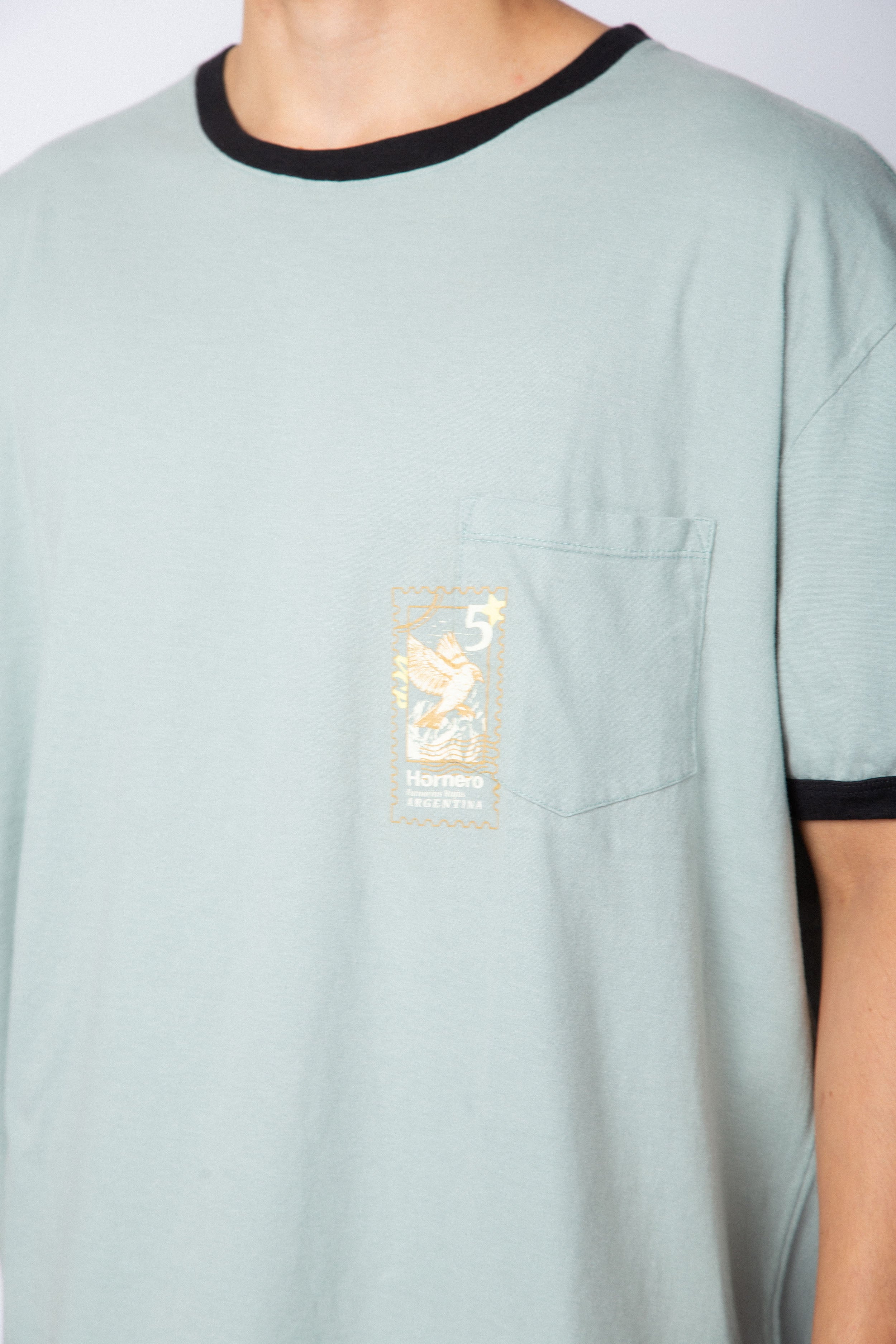 Remera DP Stamp Verde