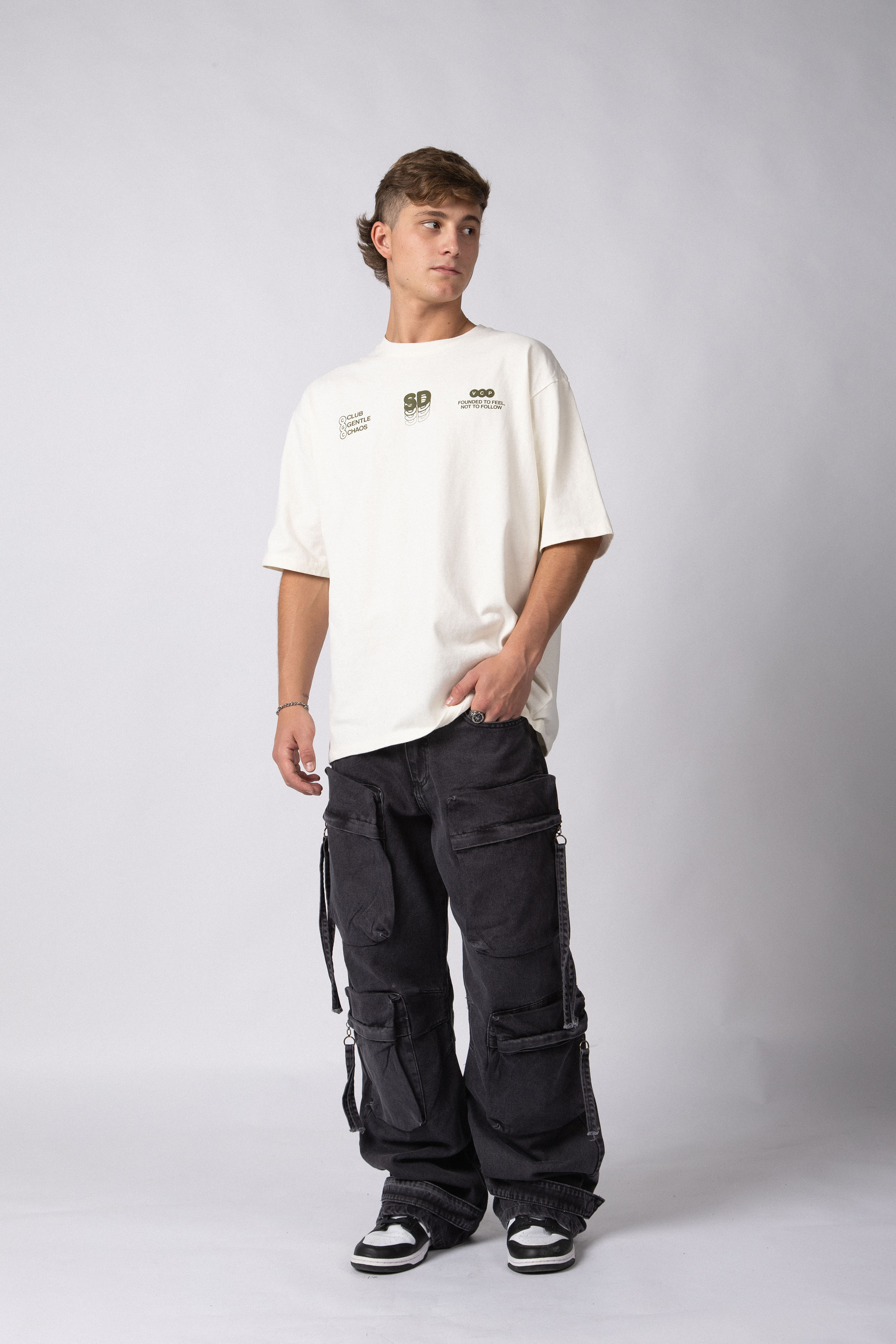 Jean Baggy Jelen Stone