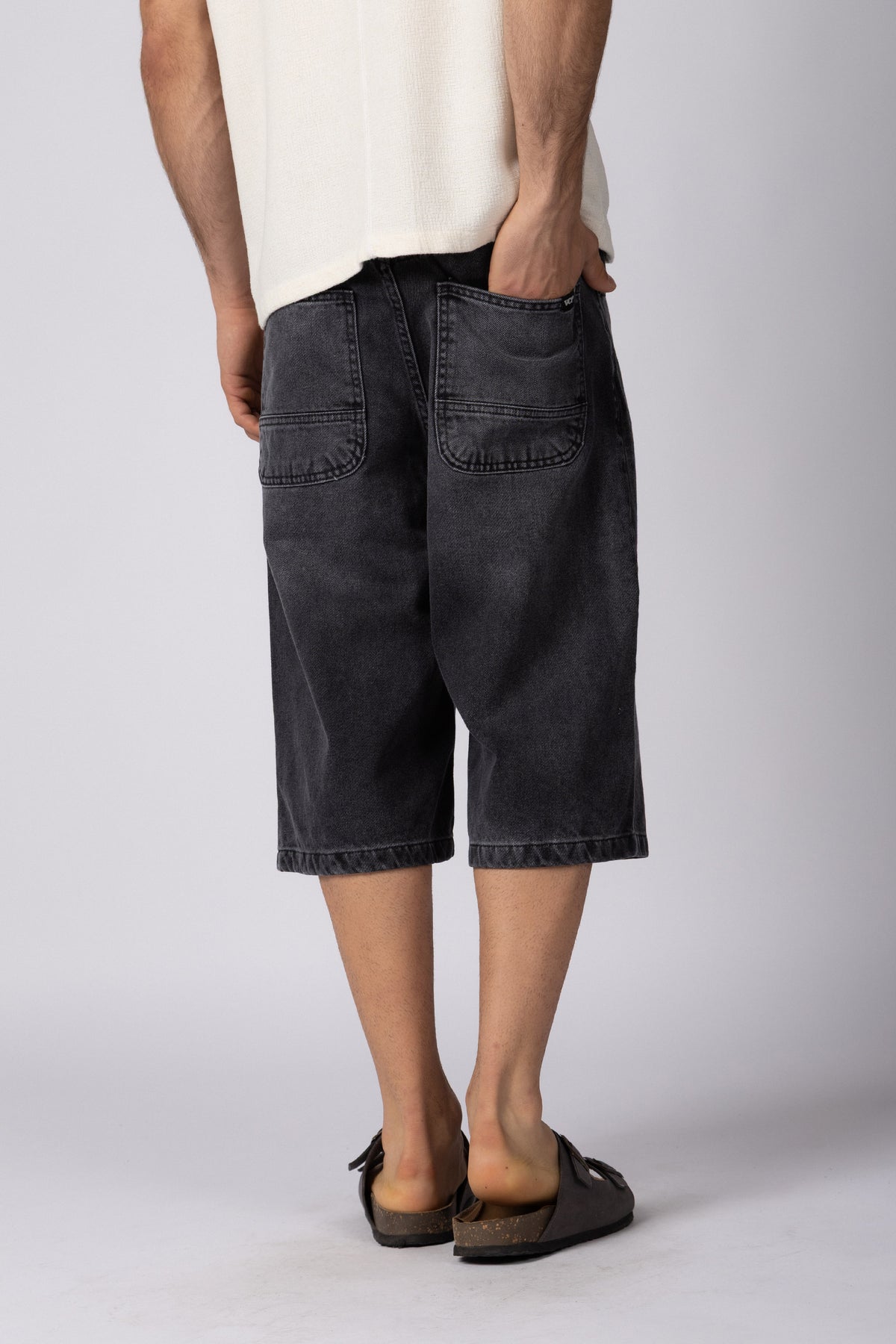 Bermuda Jean Baggy Draw Stone