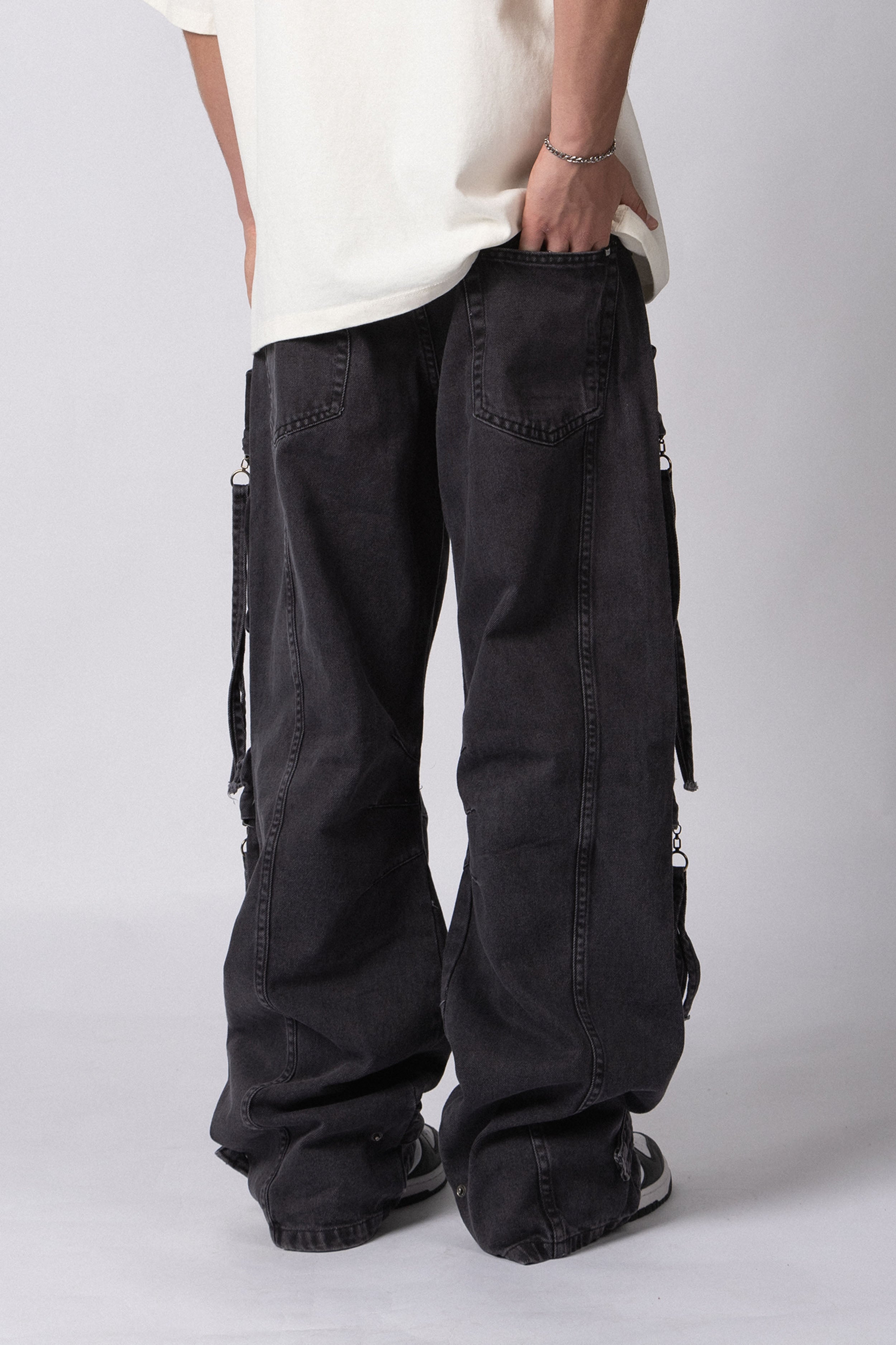 Jean Baggy Jelen Stone