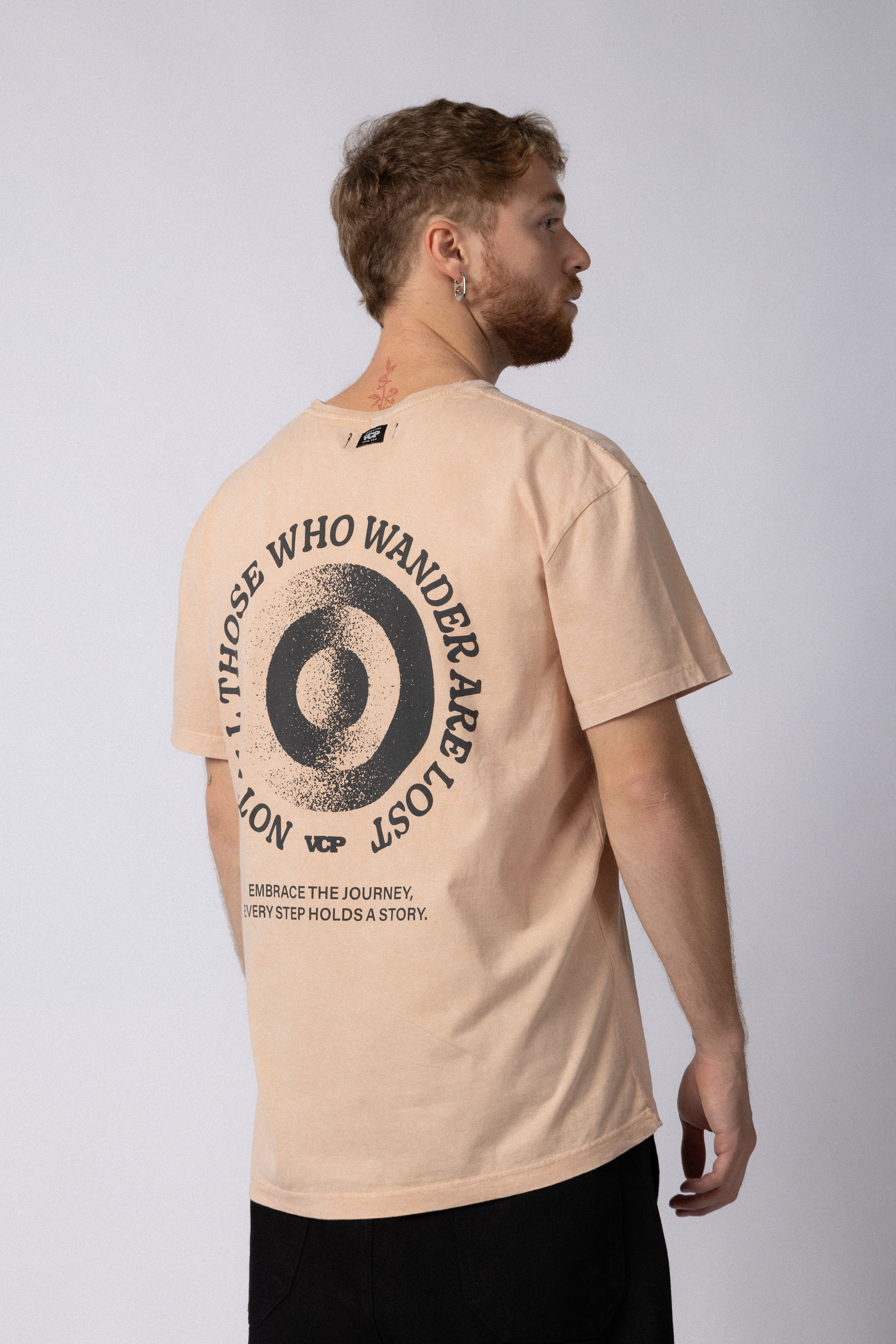 Remera DB Story Beige