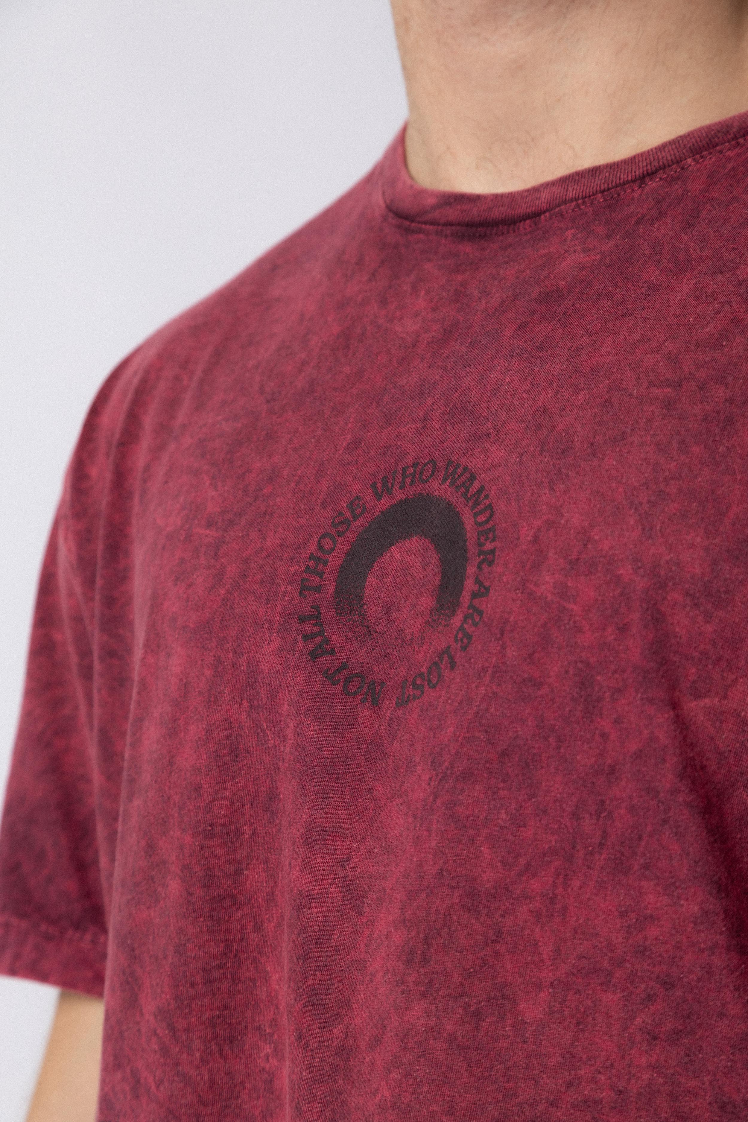 Remera DB Story Bordo