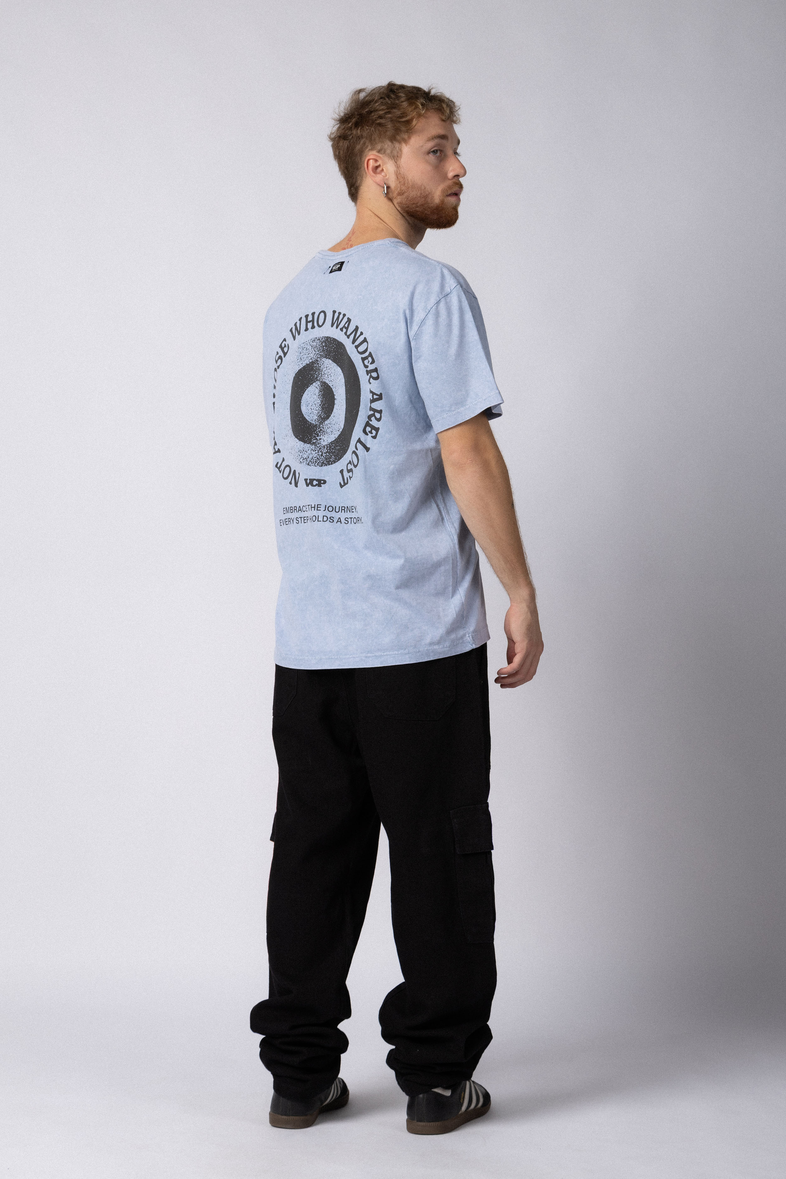 Remera DB Story Celeste