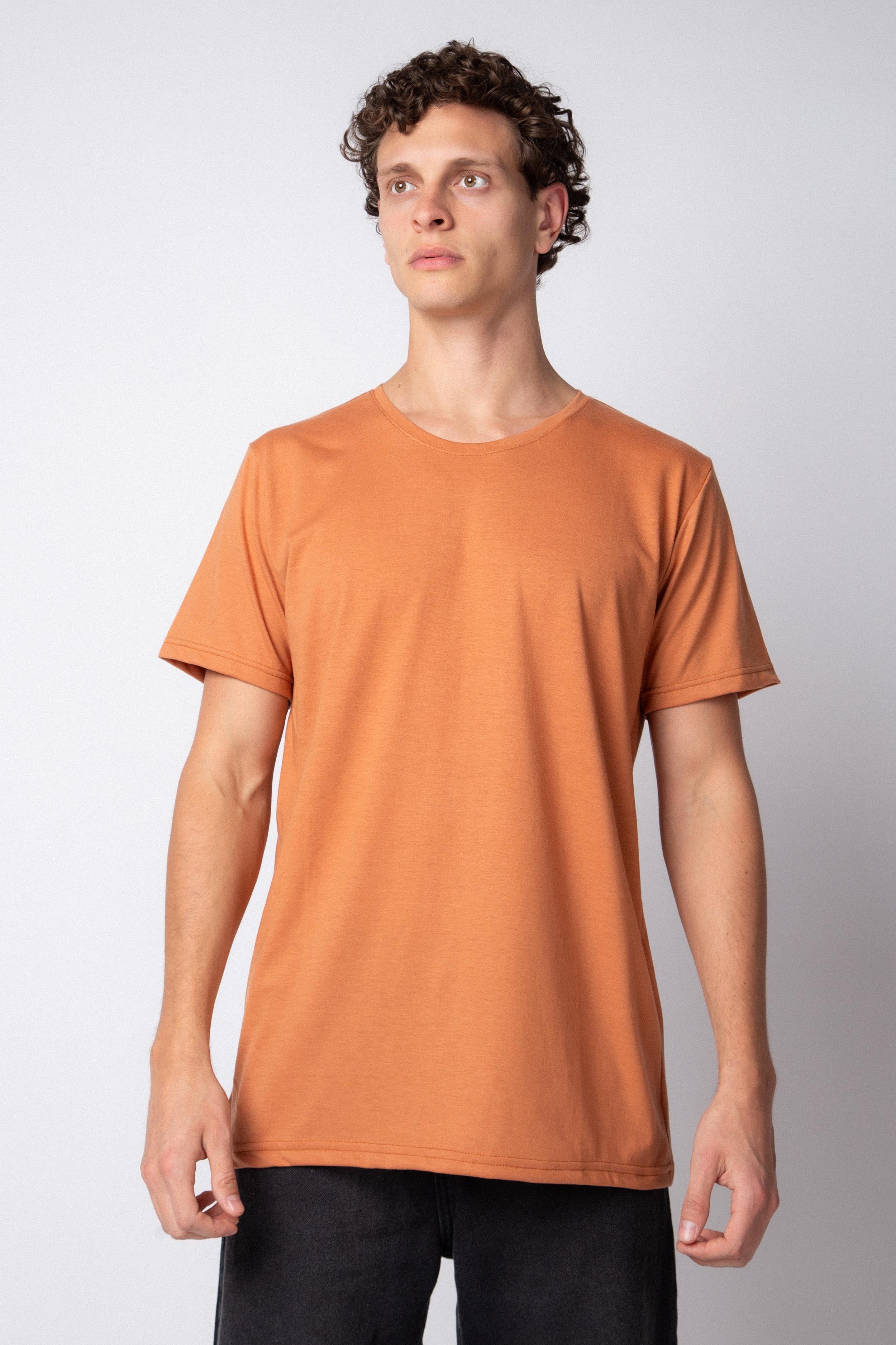 Remera Deportiva Hombre Corveth Terracota