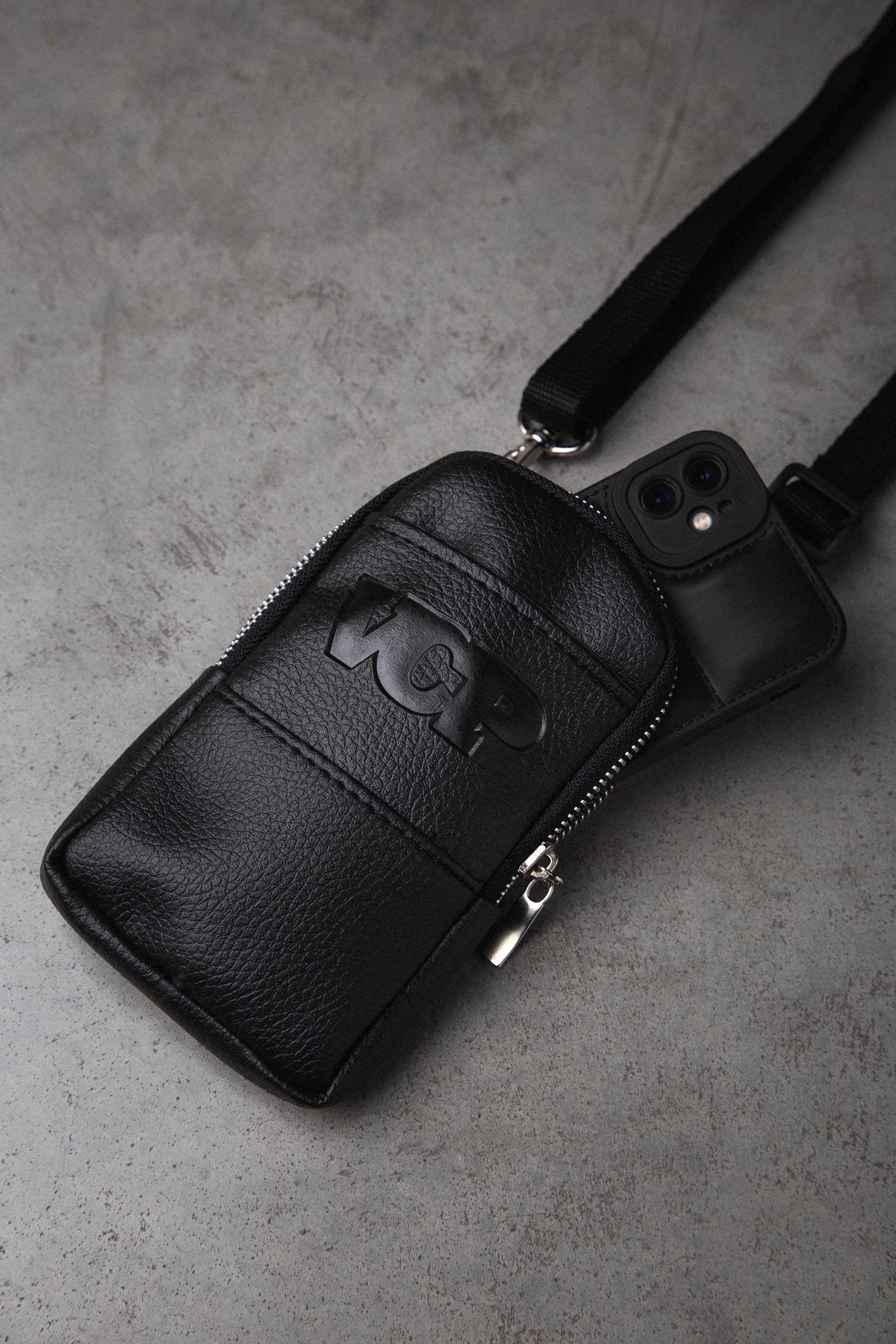 Porta Celular URL PU Negro