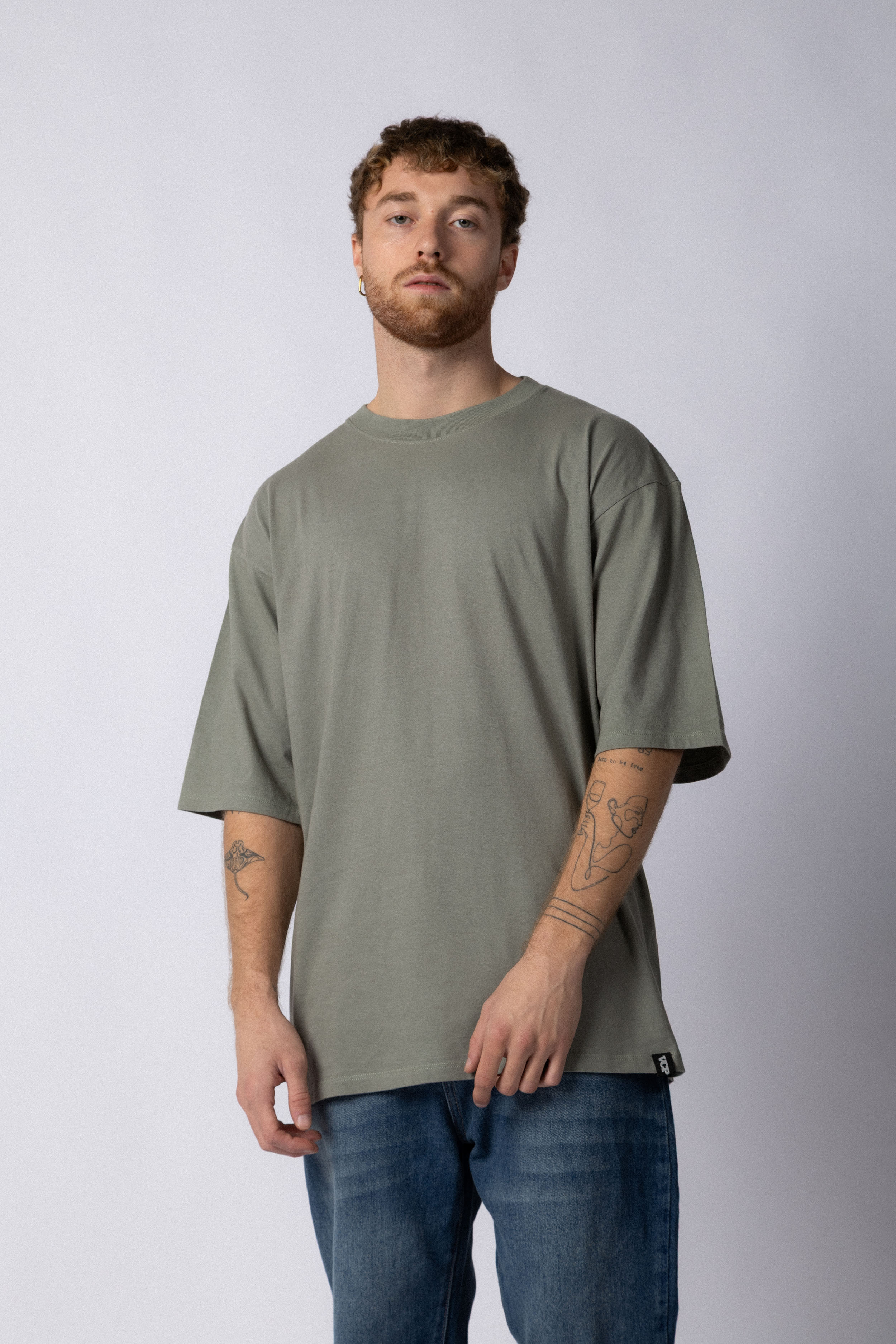 Remera Over Theo Verde