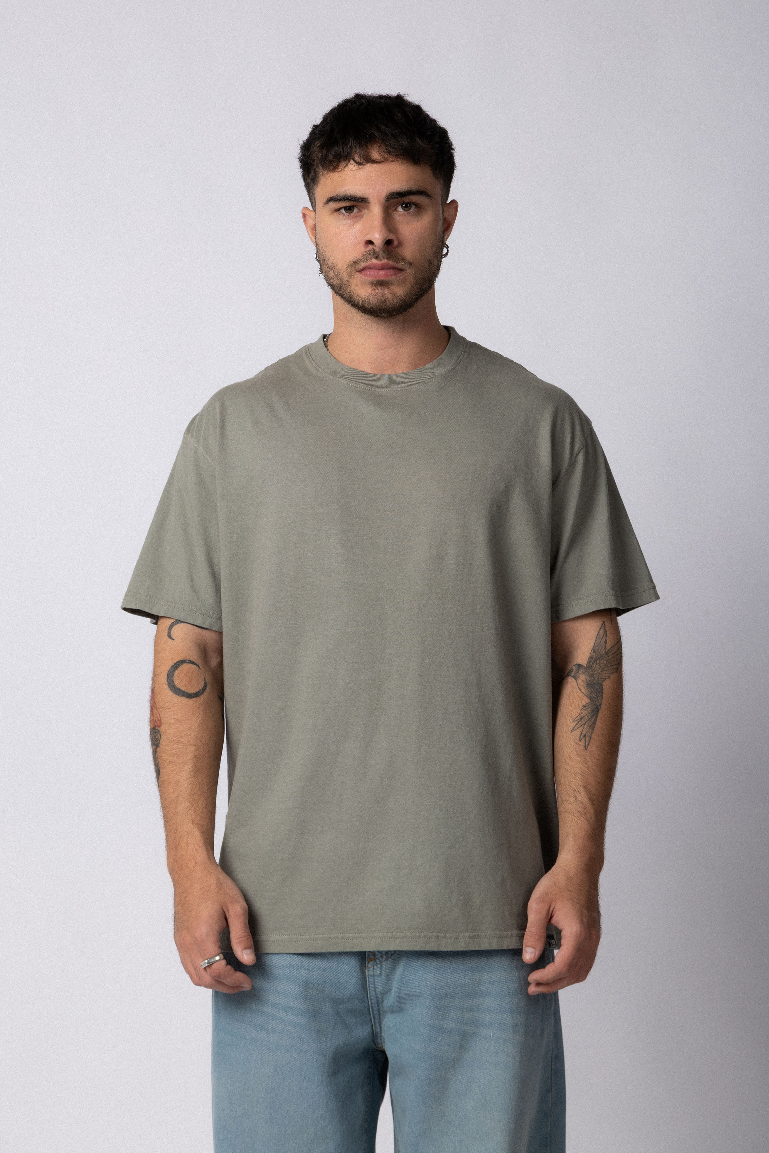 Remera Regular Verde