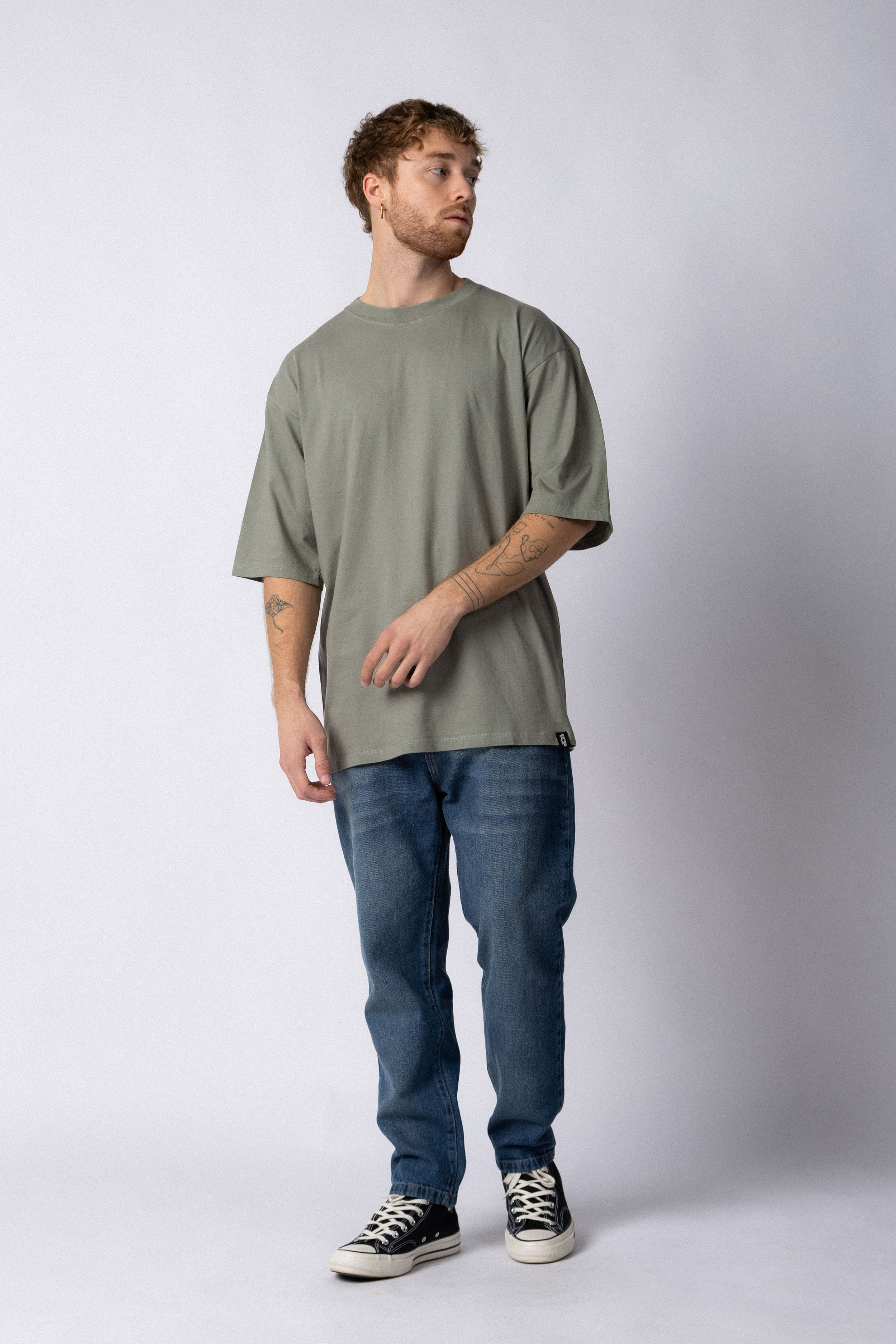 Remera Over Theo Verde