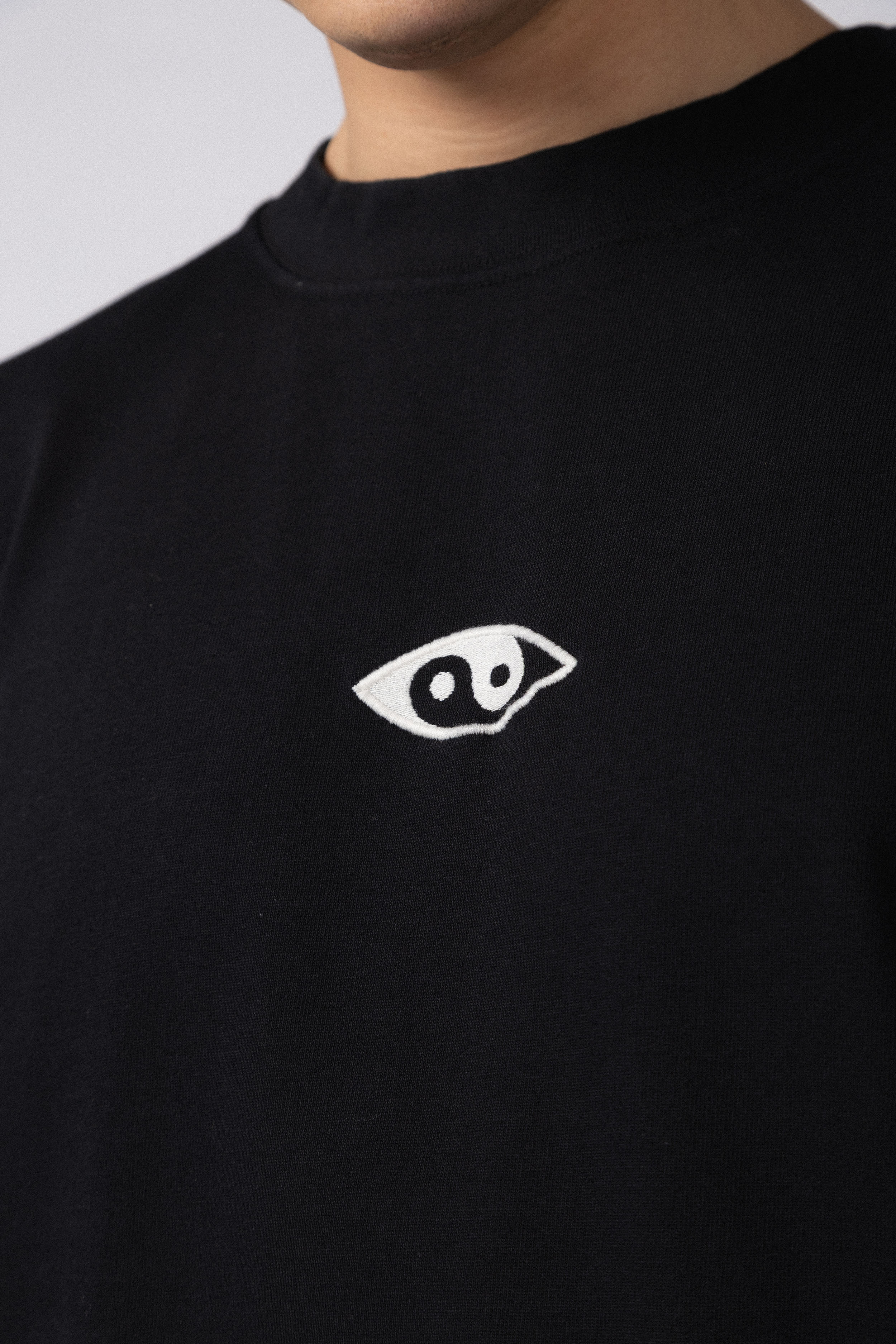 Remera Over GR View Negra