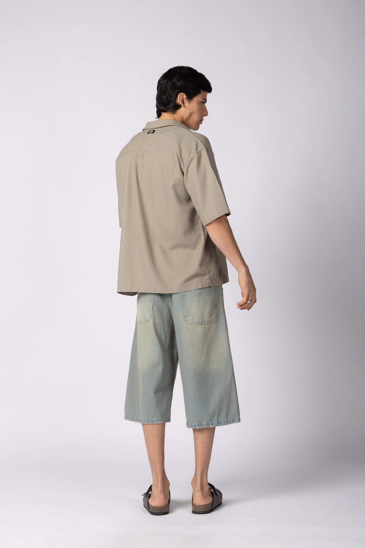 Camisa Manga Corta Lino Rukan Vison