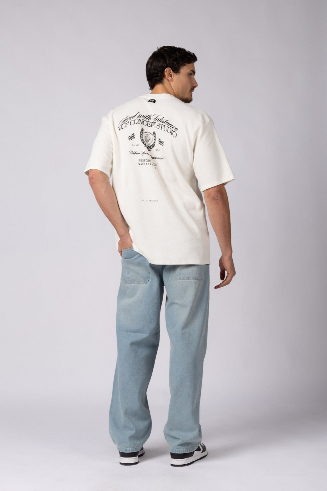 Remera Over Molt Speed Crudo