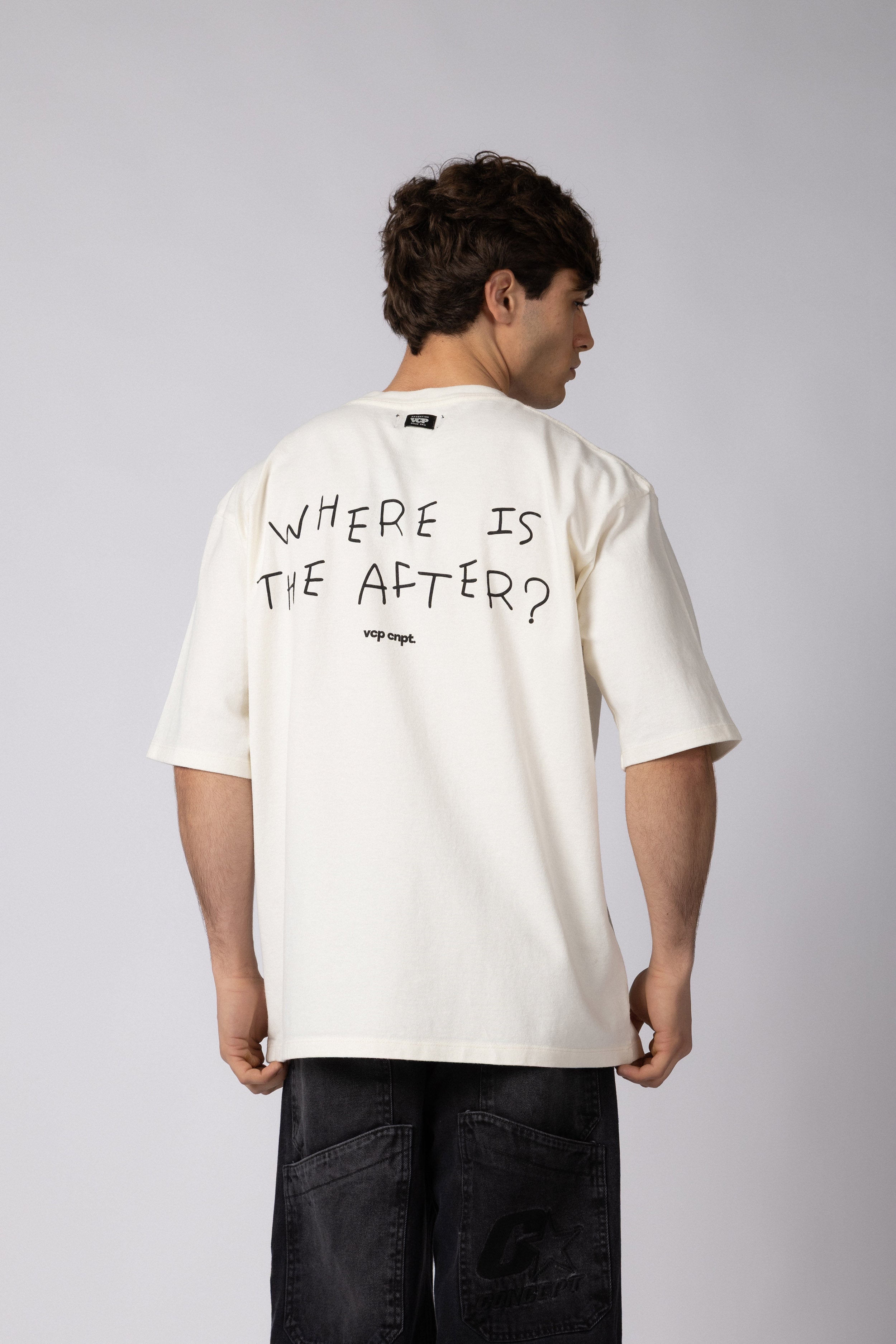 Remera Over Rhy Where Crudo
