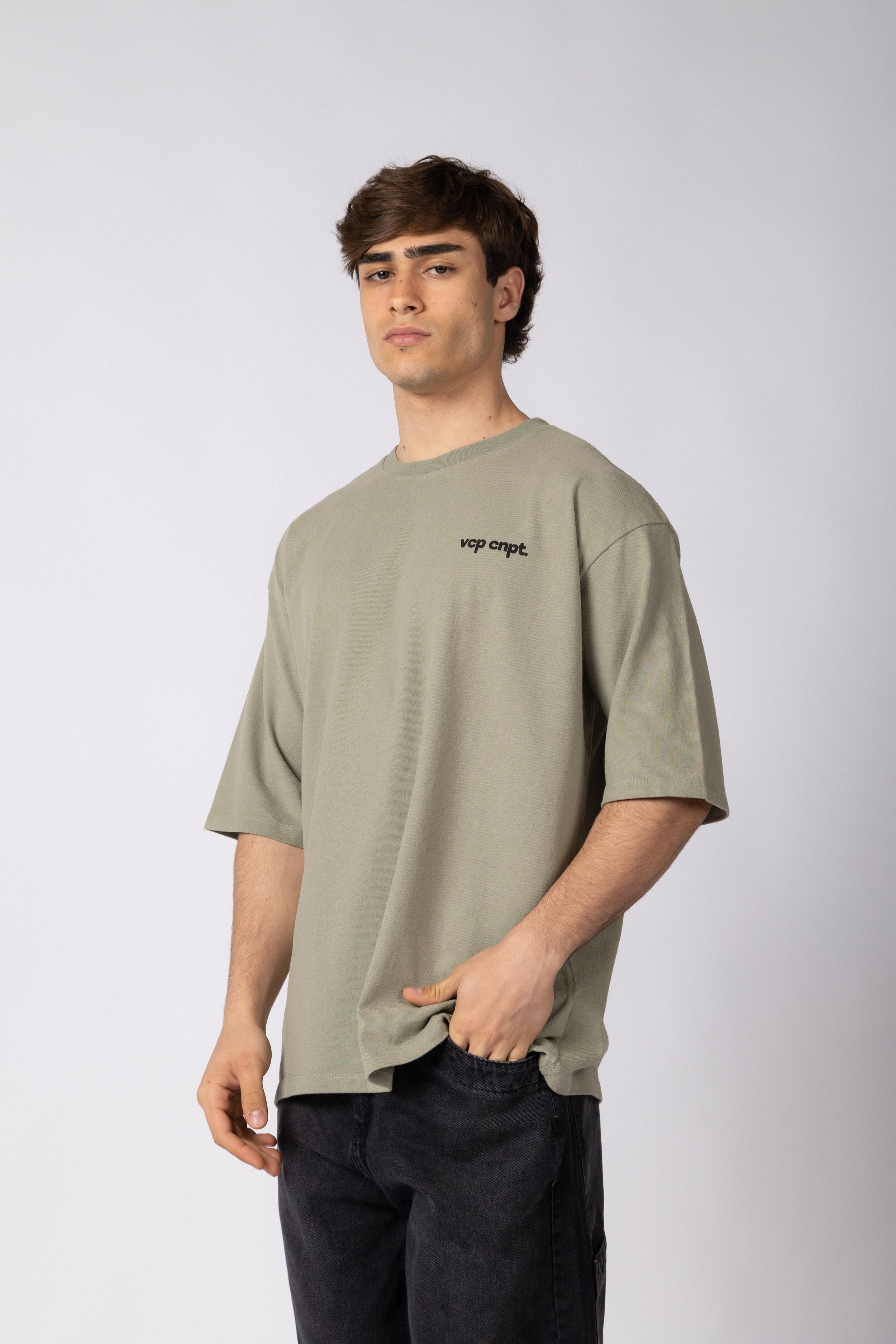 Remera Over Rhy Where Oliva