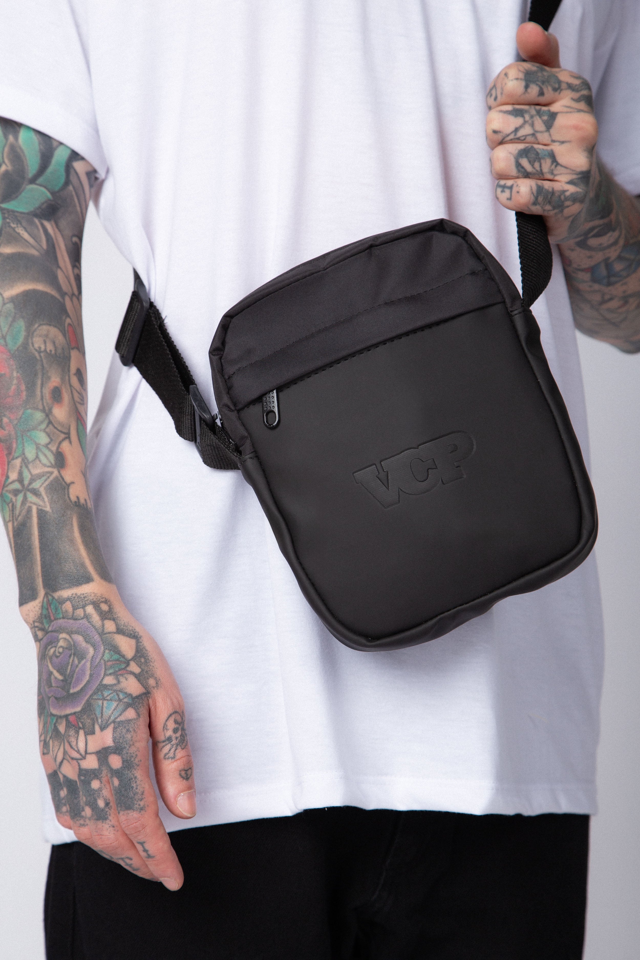 Mini Morral Xinka Goma Negro