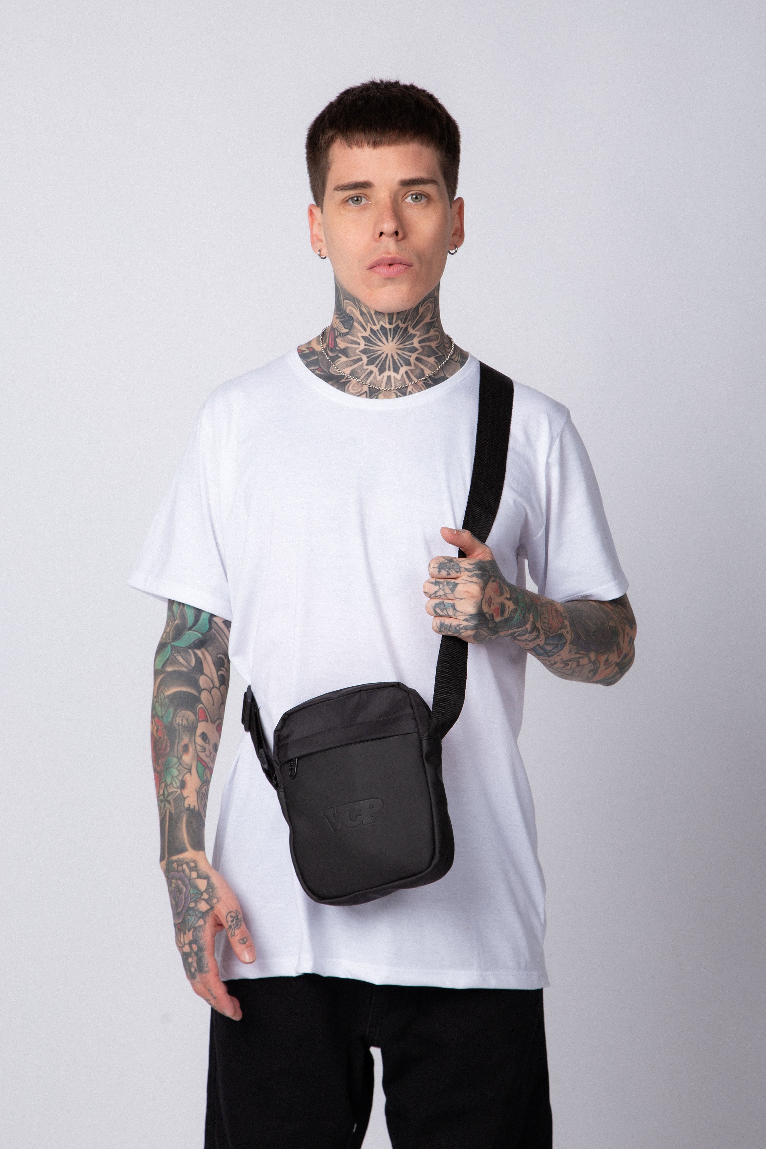 Mini Morral Xinka Goma Negro