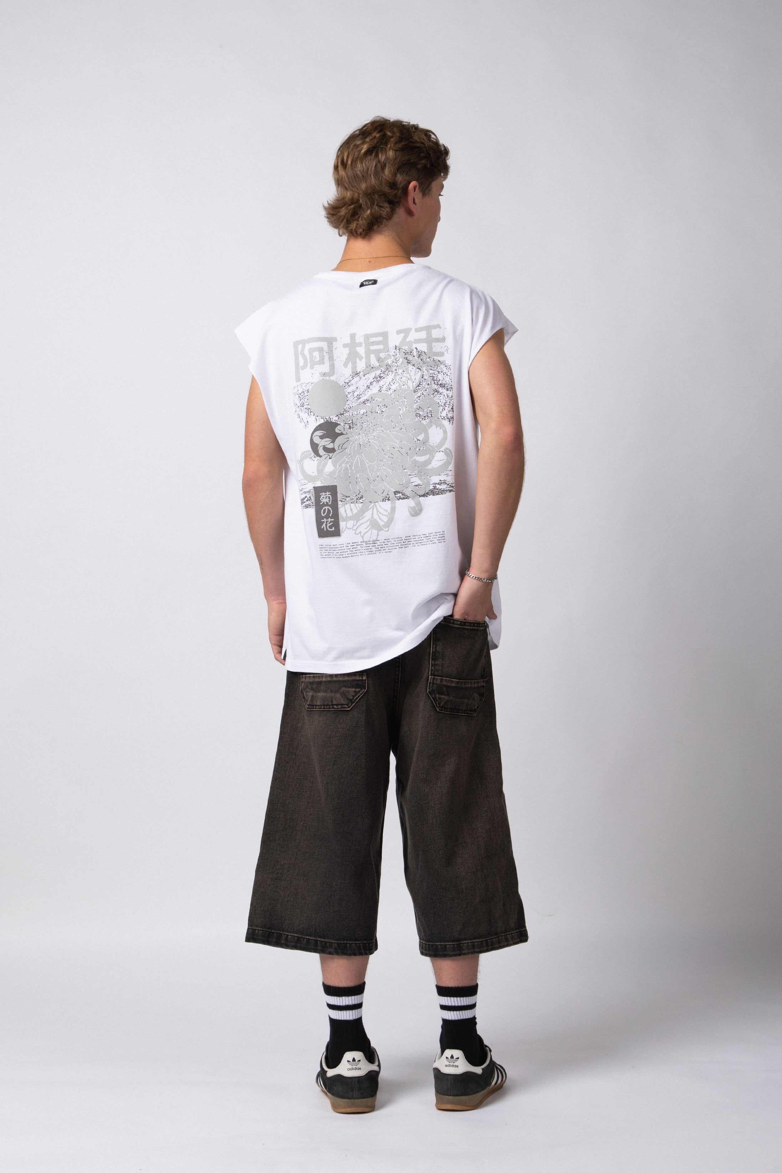 Musculosa Sudadera BRL Yuzu Blanca