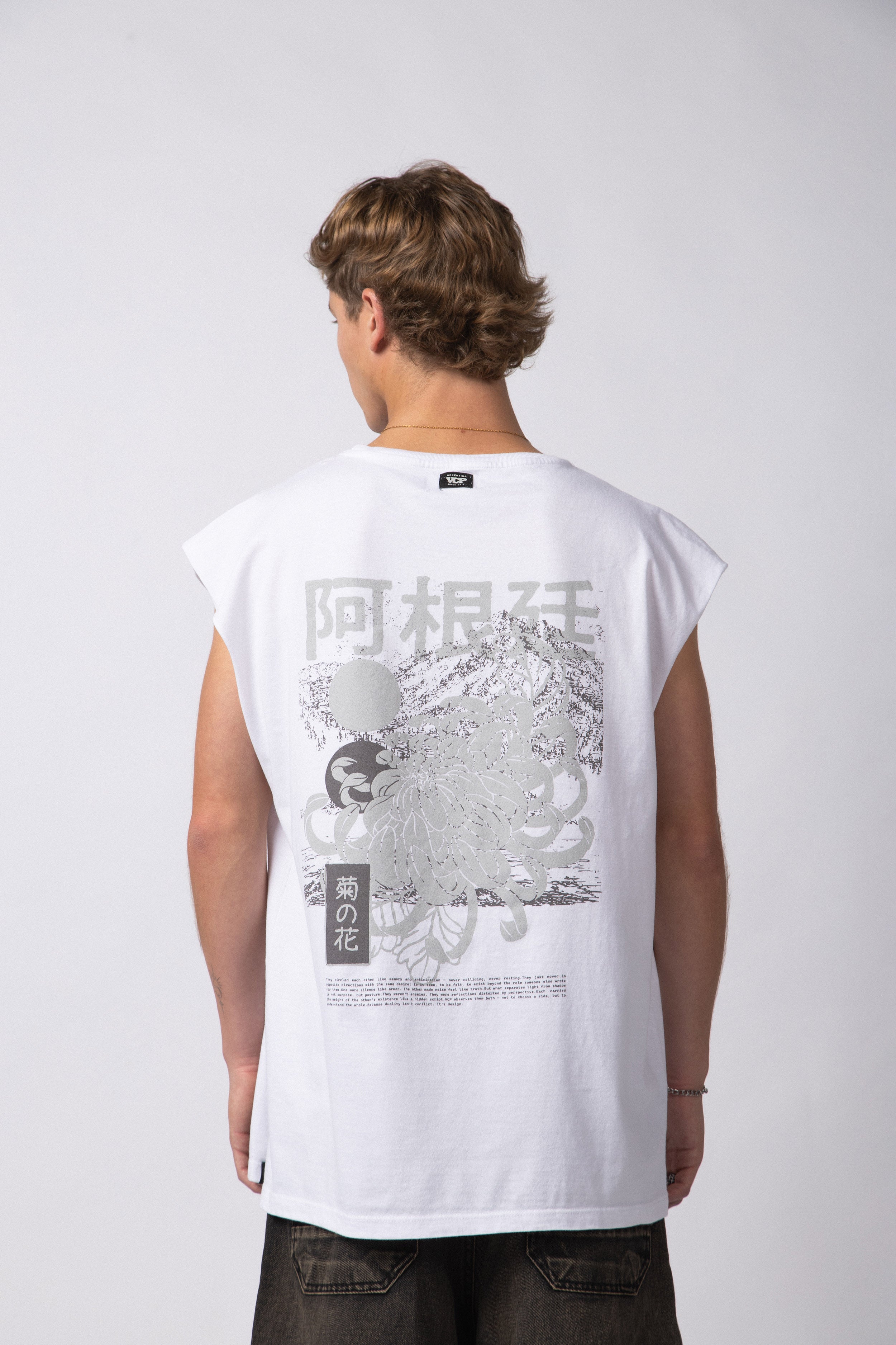 Musculosa Sudadera BRL Yuzu Blanca