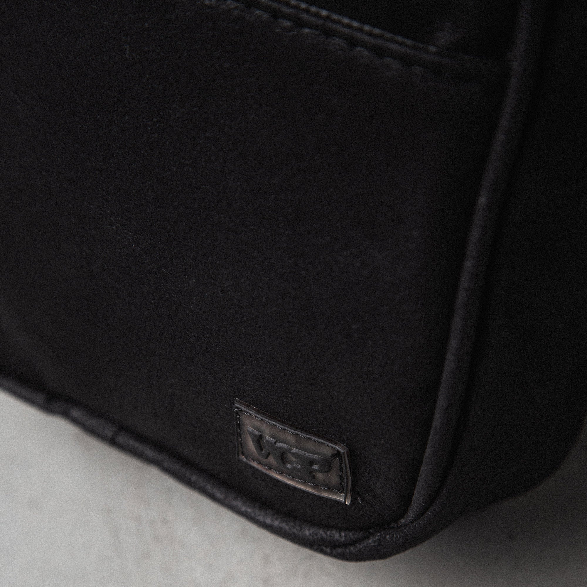 Mini Morral Negro Gastado