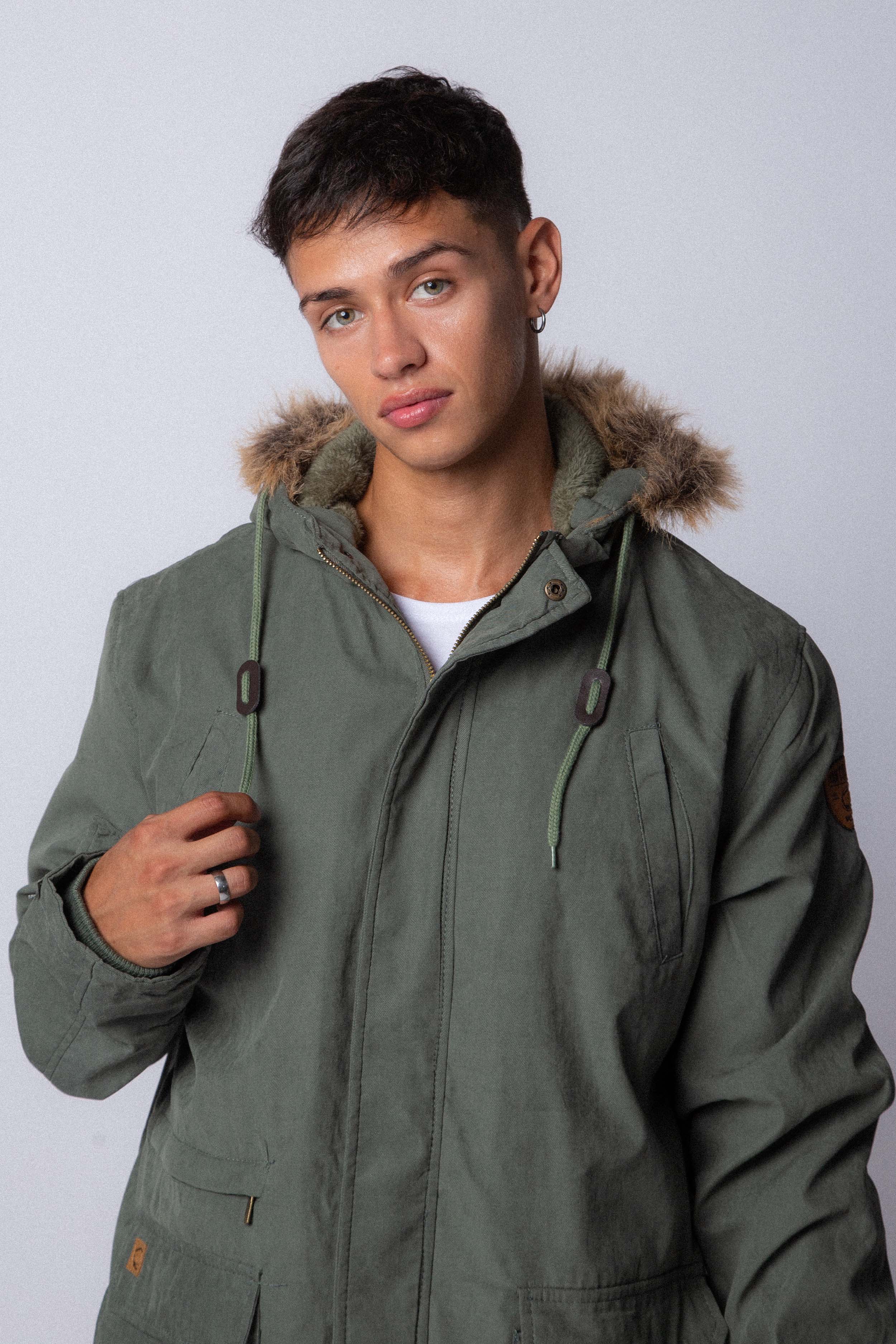 Campera Parka Croz Militar
