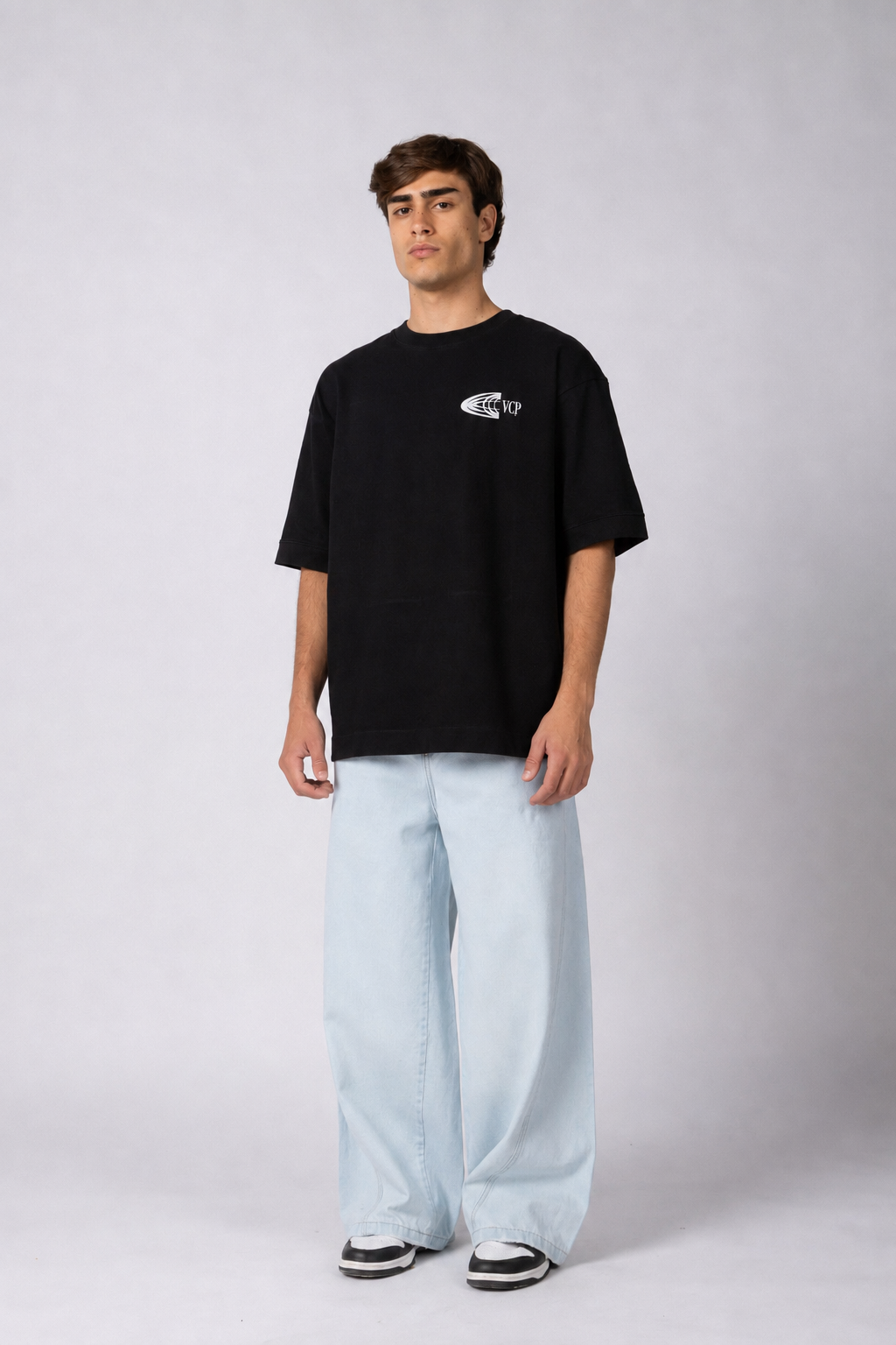 Remera HR Label Negra
