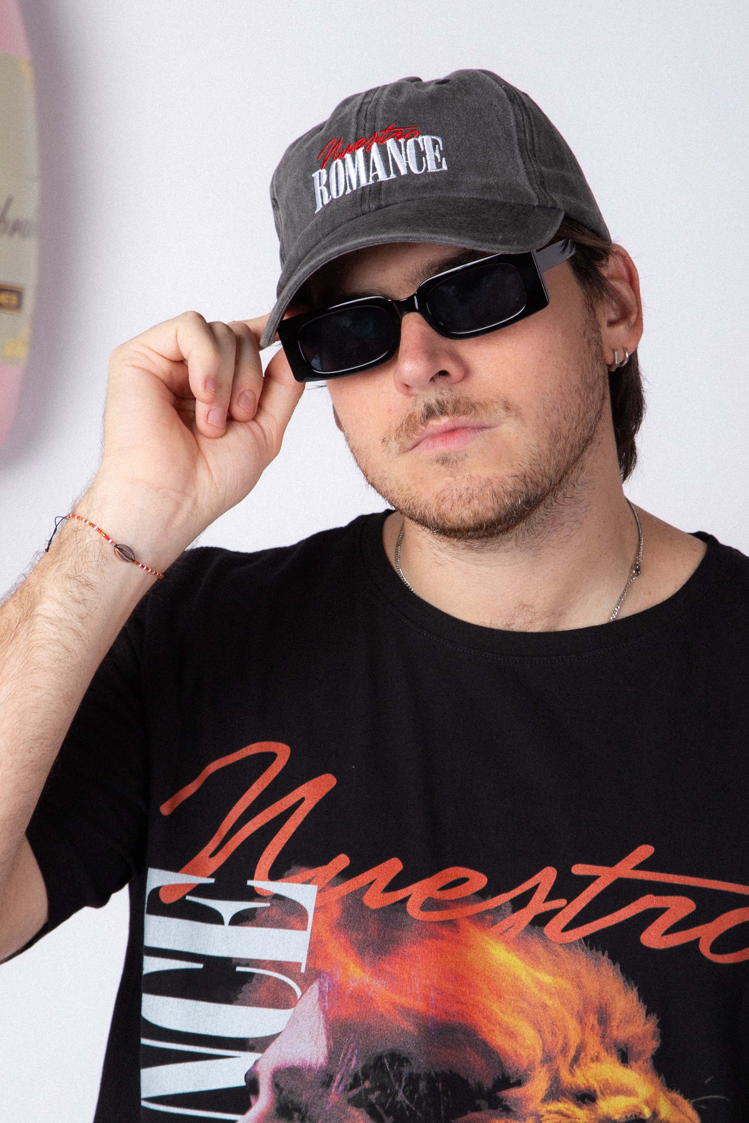 Gorra Vintage Romance Negra