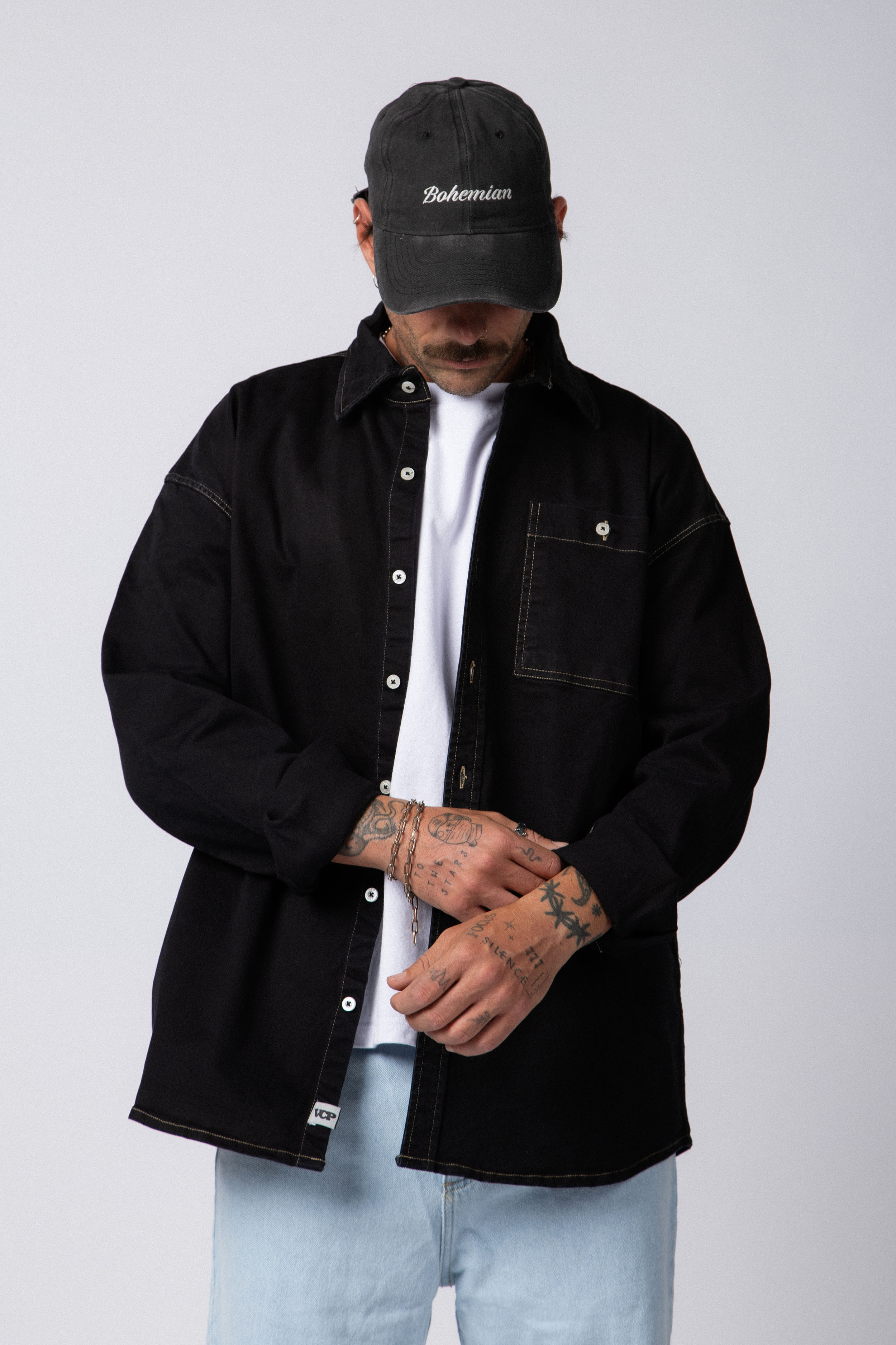 Camisa Manga Larga Bixsby Negra