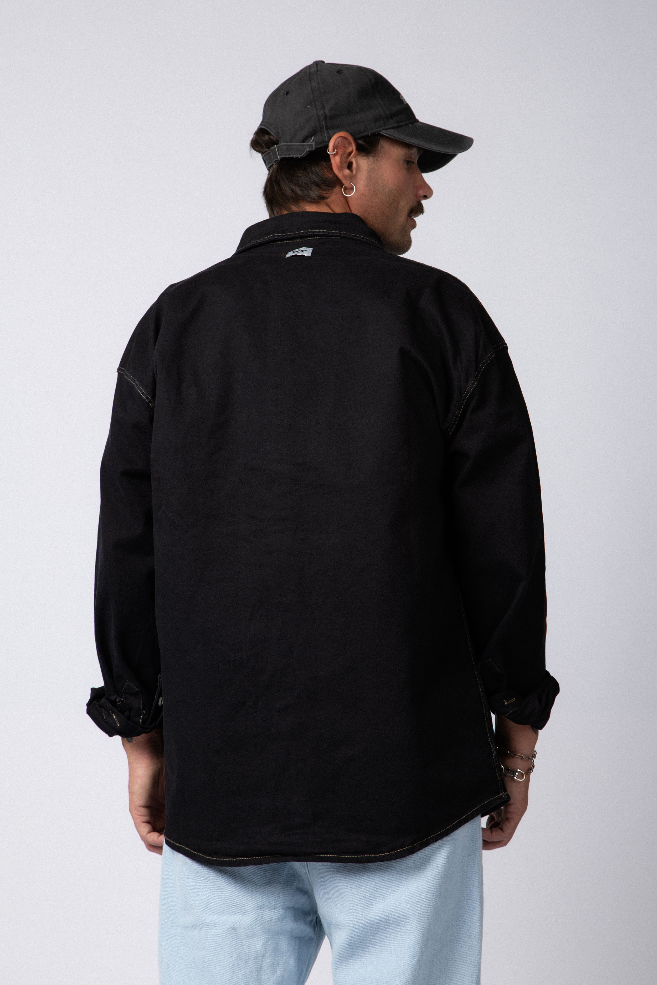 Camisa Manga Larga Bixsby Negra