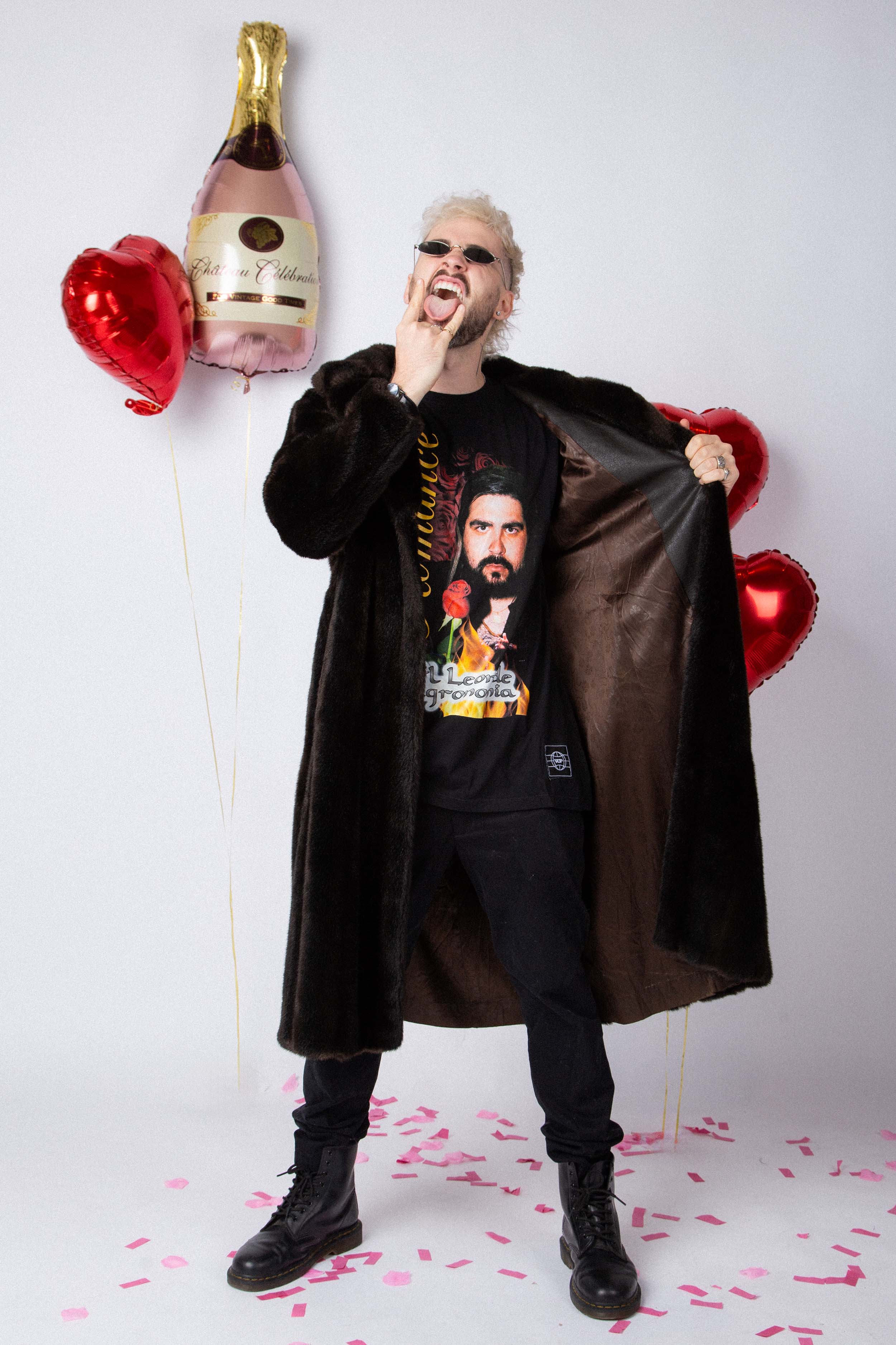 Remera Romance Agronomia Negra