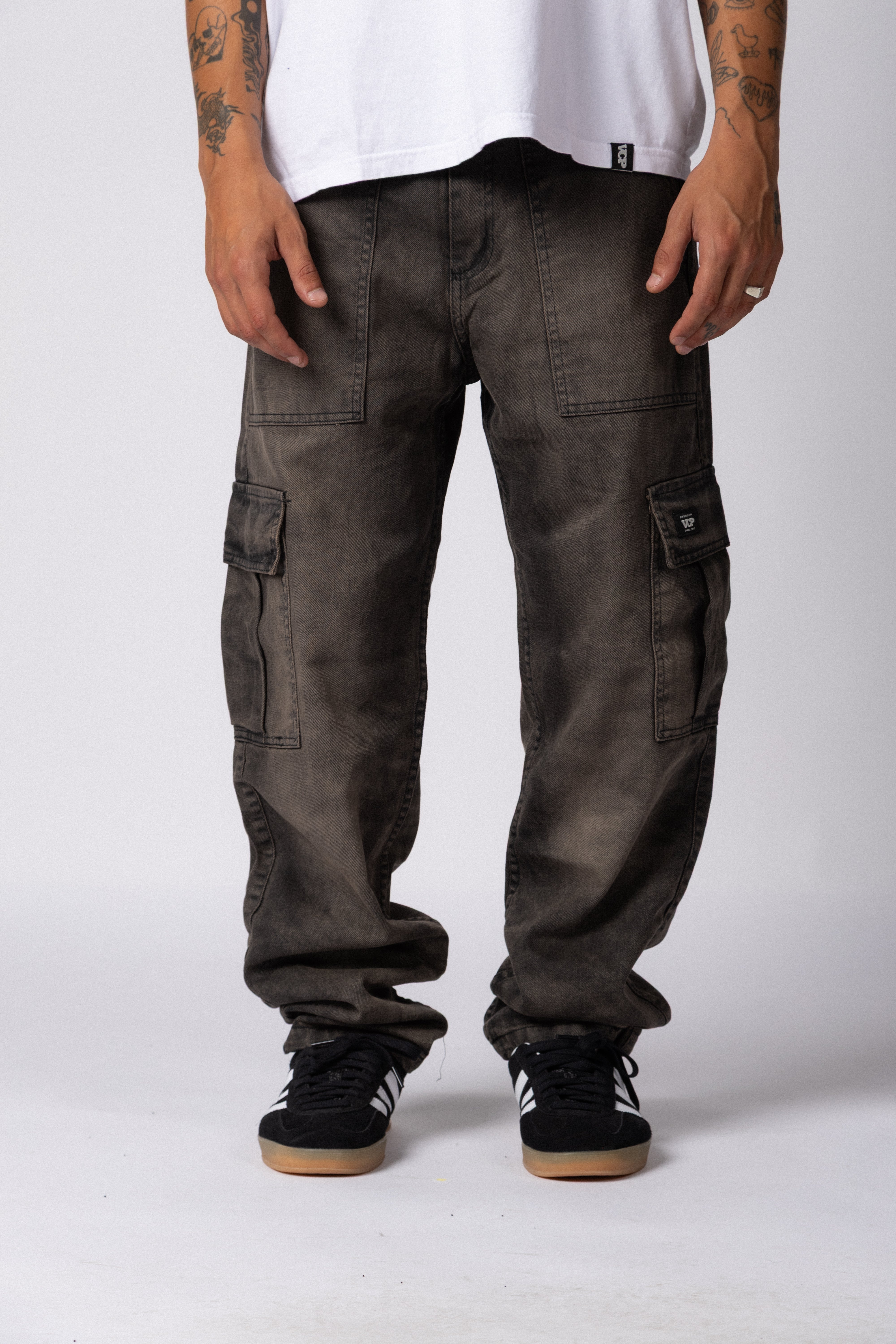 Jean Cargo Volt Oxid Black