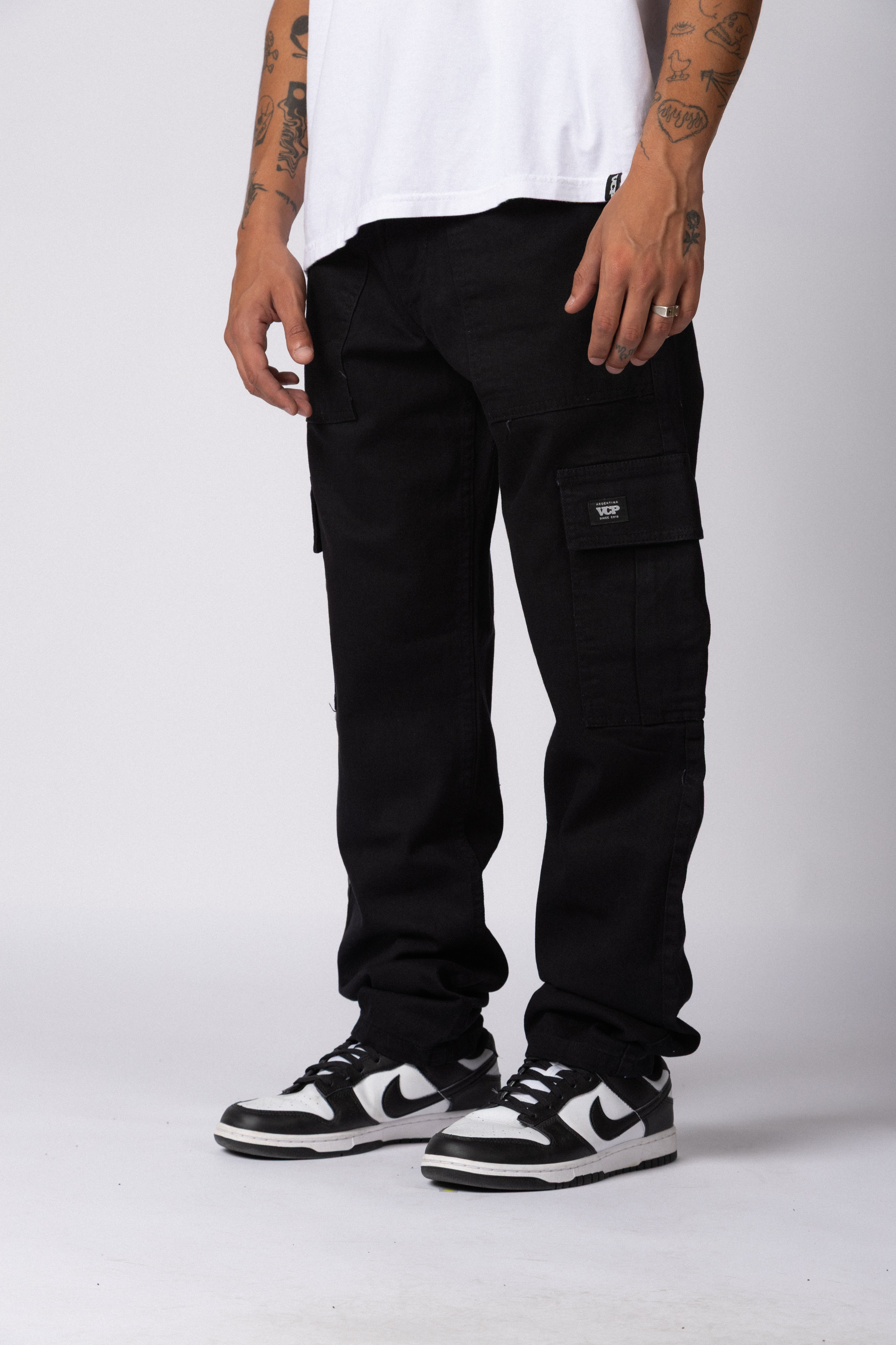 Jean Cargo Volt Negro