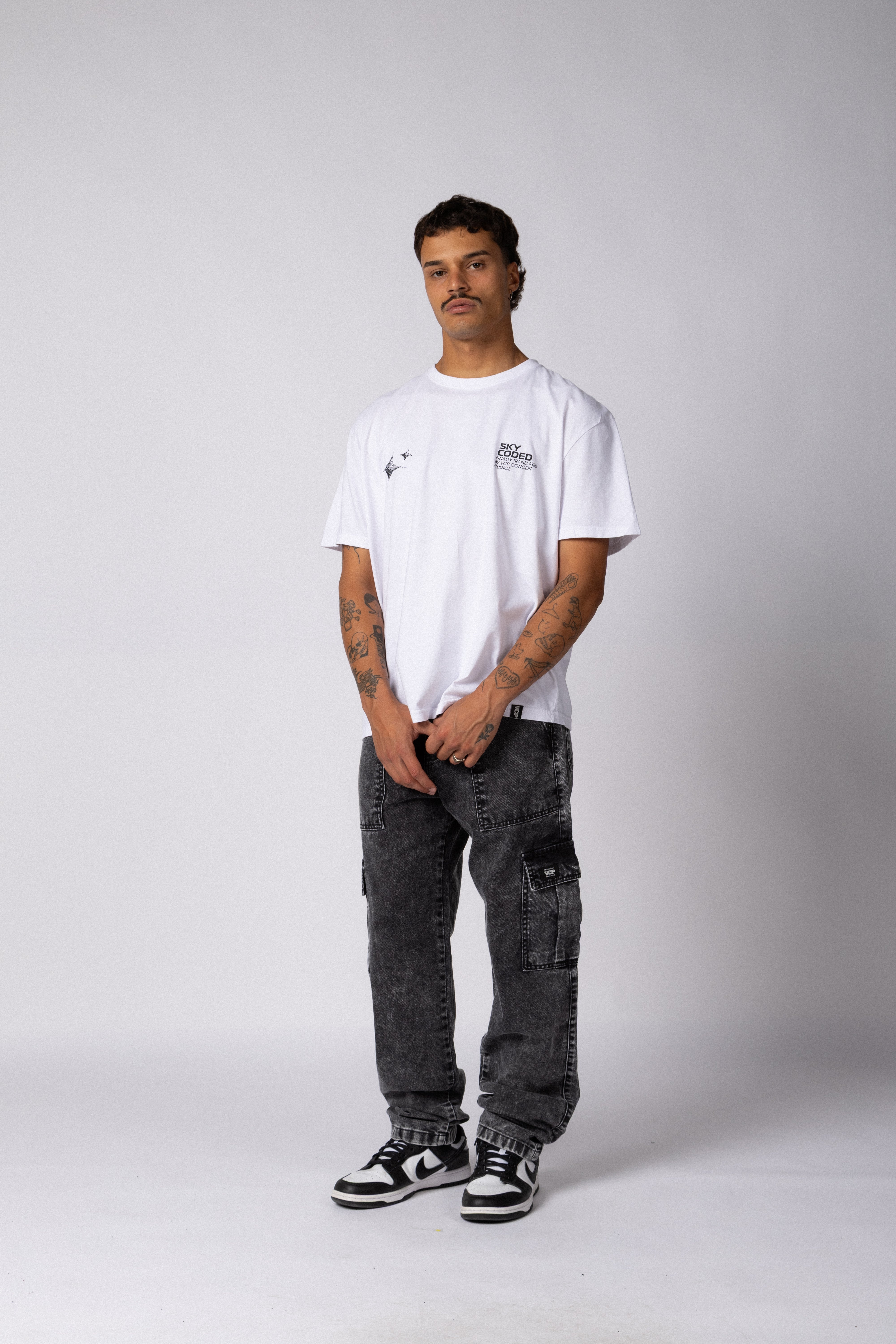 Jean Cargo Volt Smoked Gris