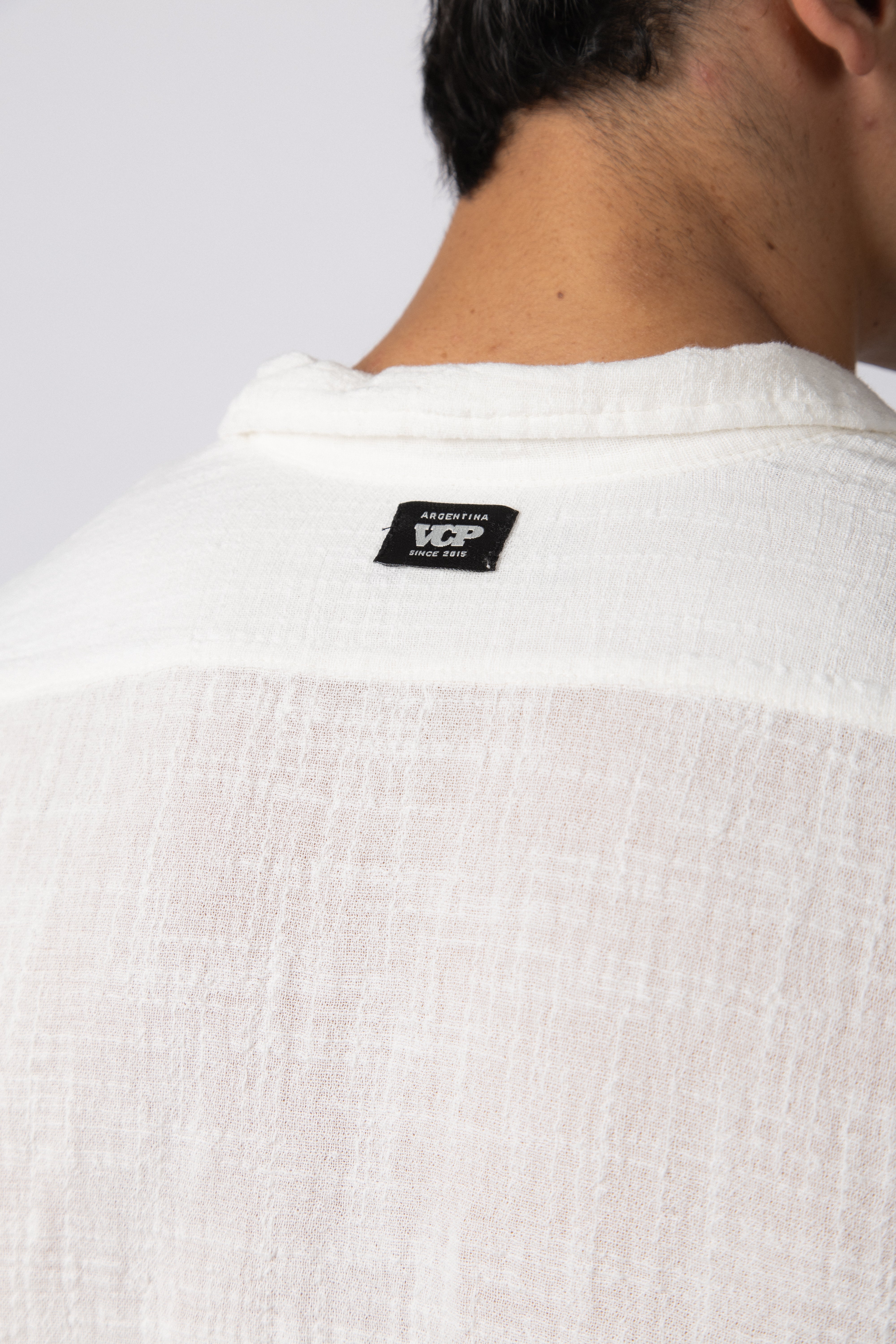 Camisa Manga Larga Lino Zen Blanca