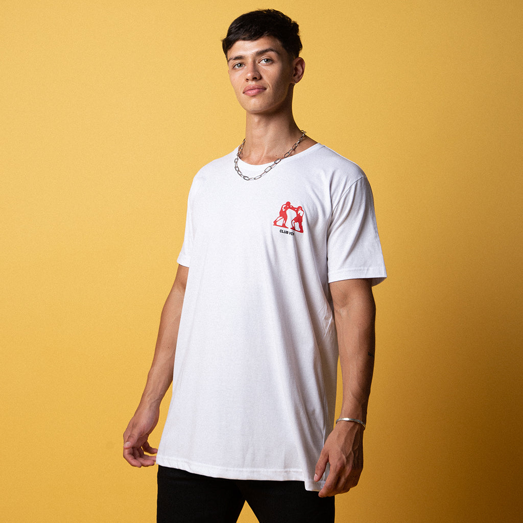 Remera Boxing Blanca