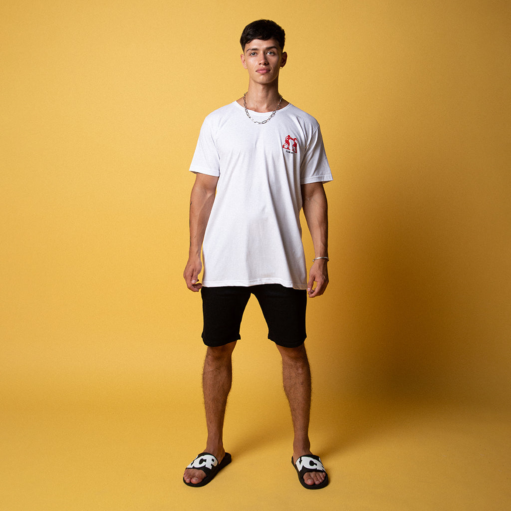 Remera Boxing Blanca
