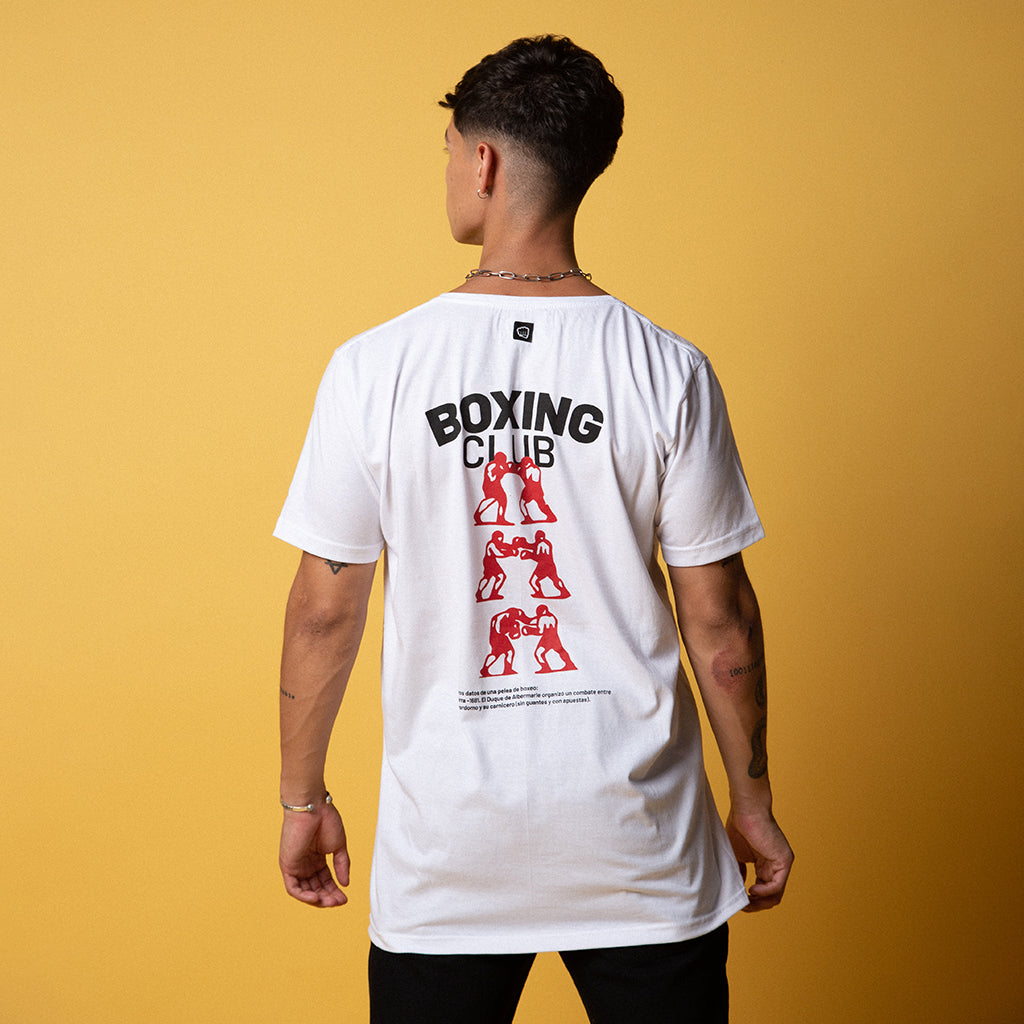 Remera Boxing Blanca