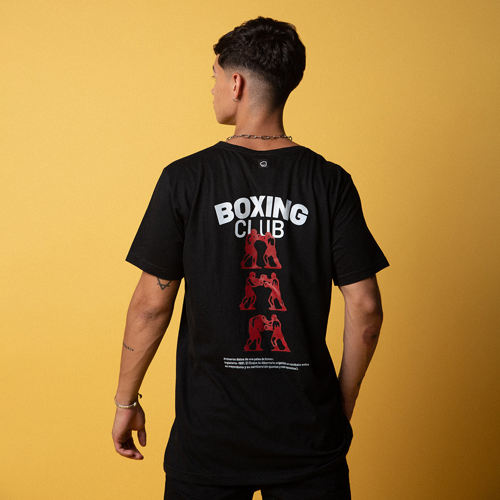 Remera Boxing Negra