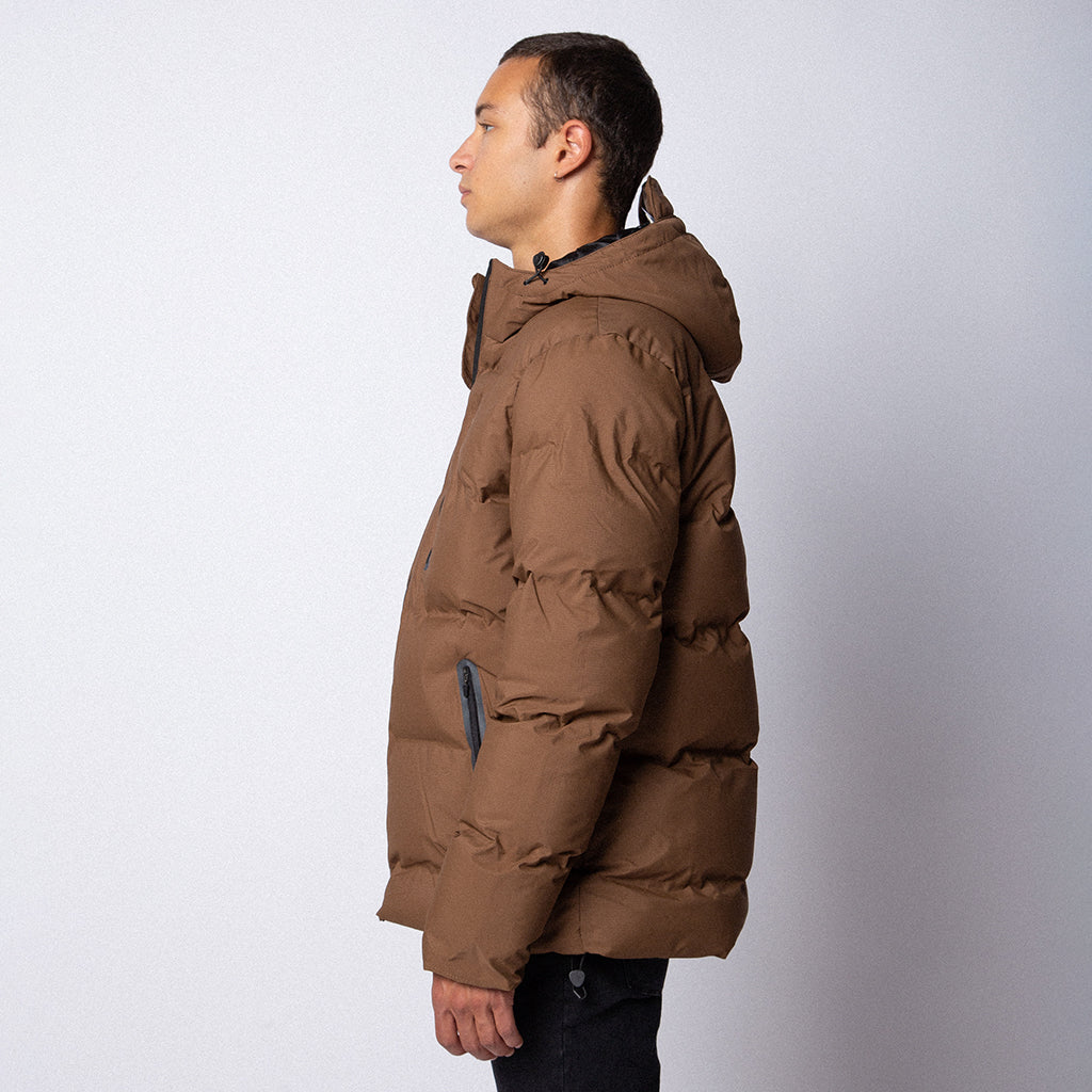 Campera Puffer Feng Brown