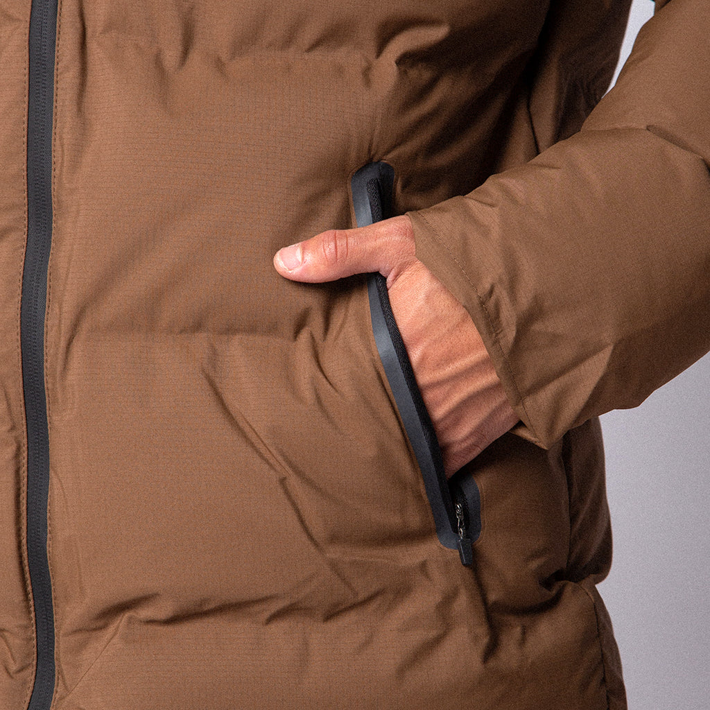 Campera Puffer Feng Brown