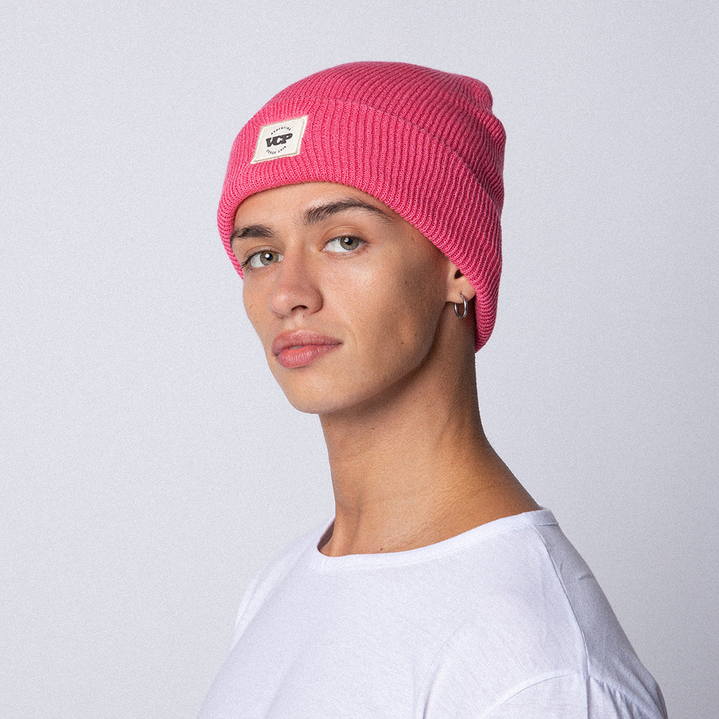 Gorro Beanie Andino Fucsia