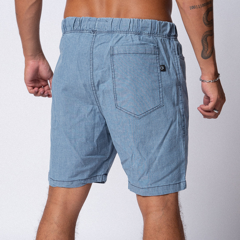 Bermuda JogDenim Vintage Celeste