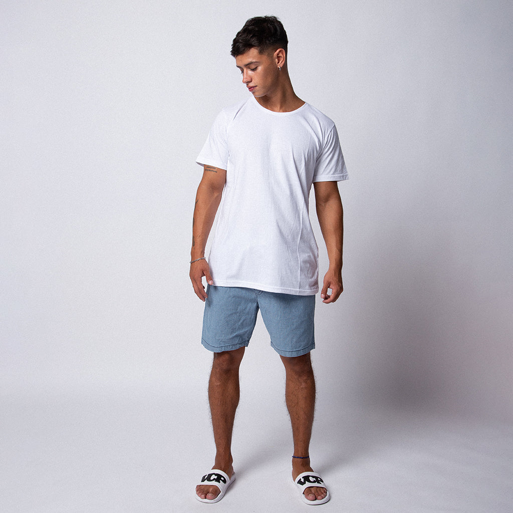 Bermuda JogDenim Vintage Celeste