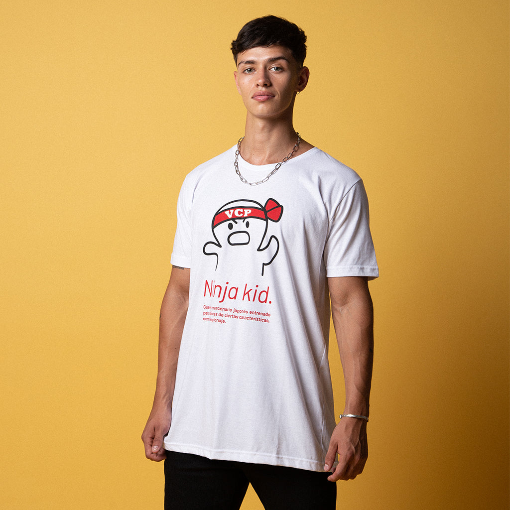 Remera Ninja Blanca
