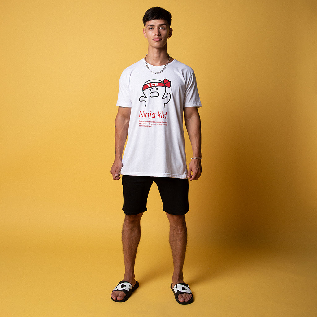 Remera Ninja Blanca