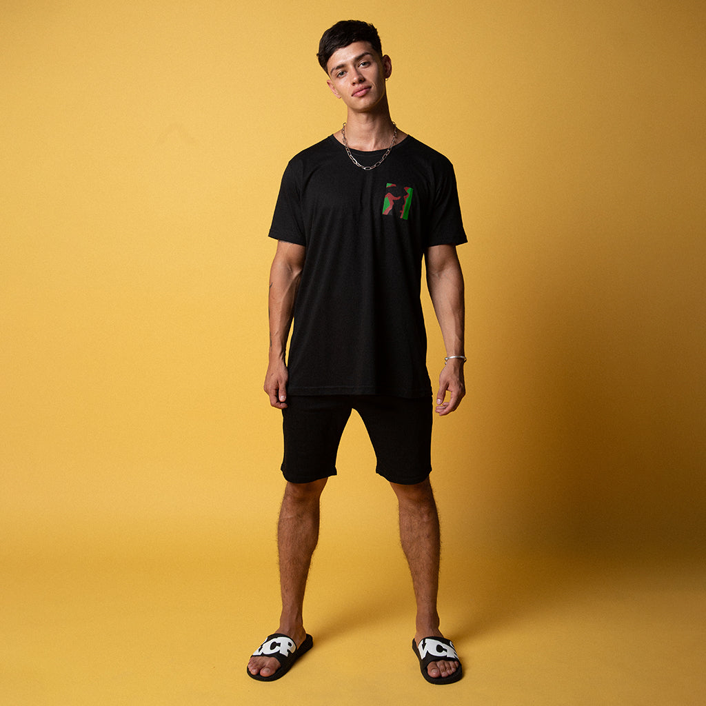 Remera Sculp Negra